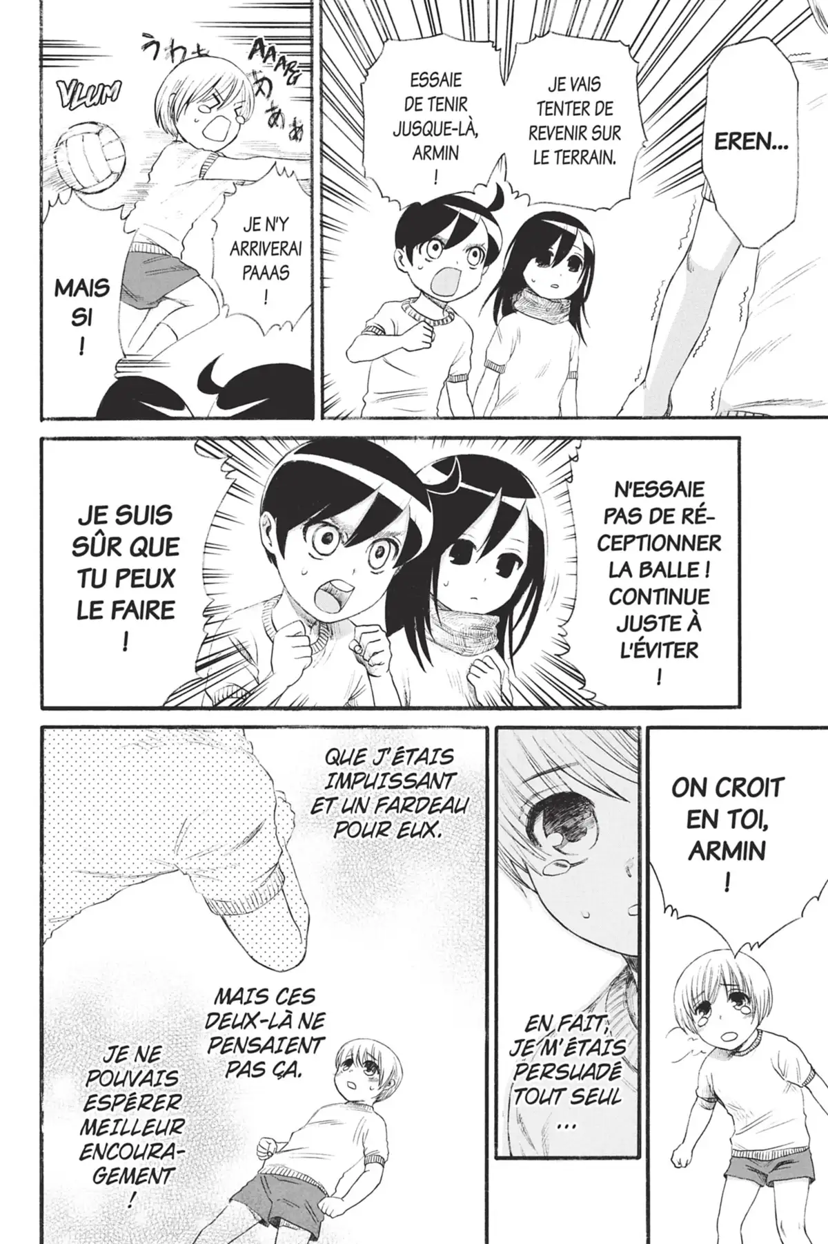 L’Attaque des Titans – Junior High School Volume 1 page 55