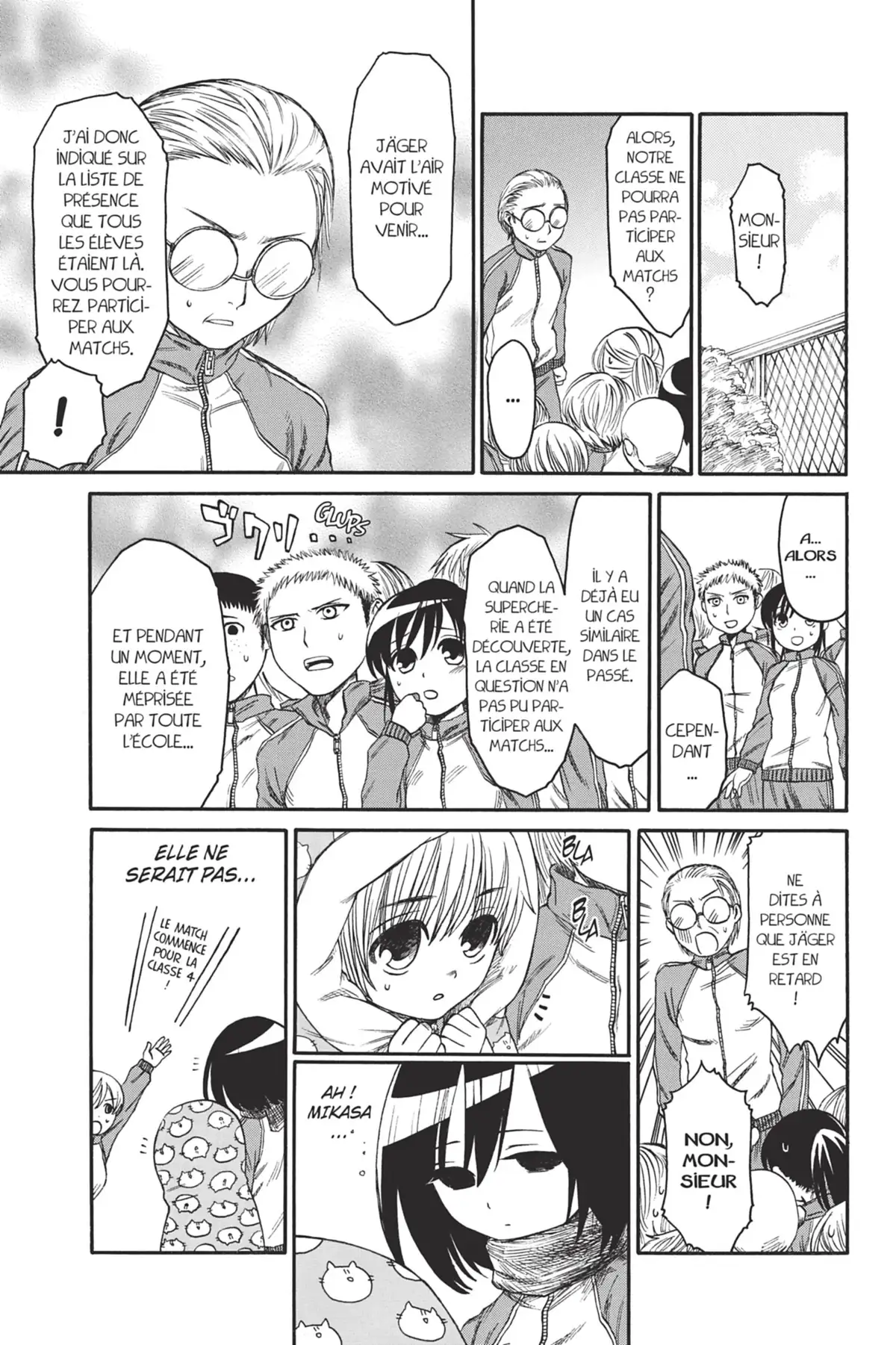 L’Attaque des Titans – Junior High School Volume 1 page 68