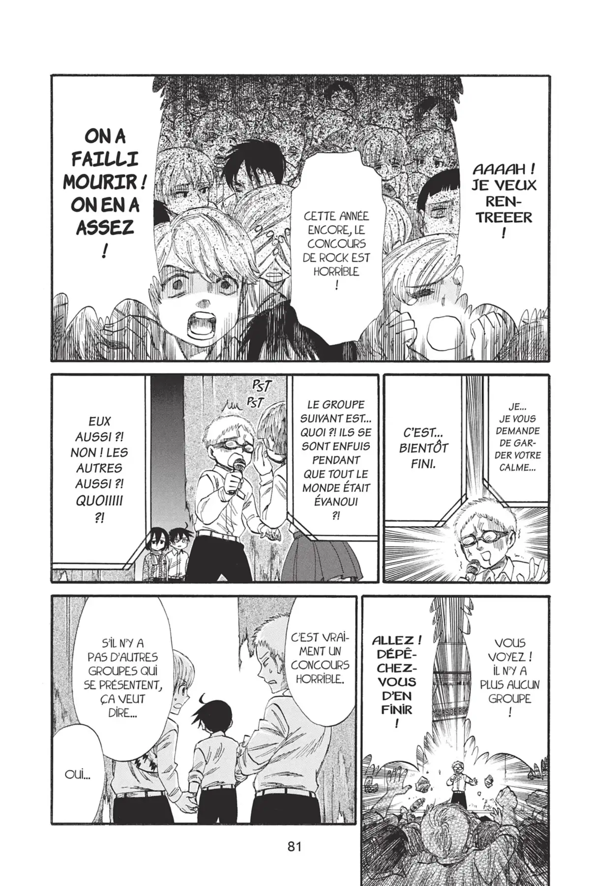 L’Attaque des Titans – Junior High School Volume 5 page 82