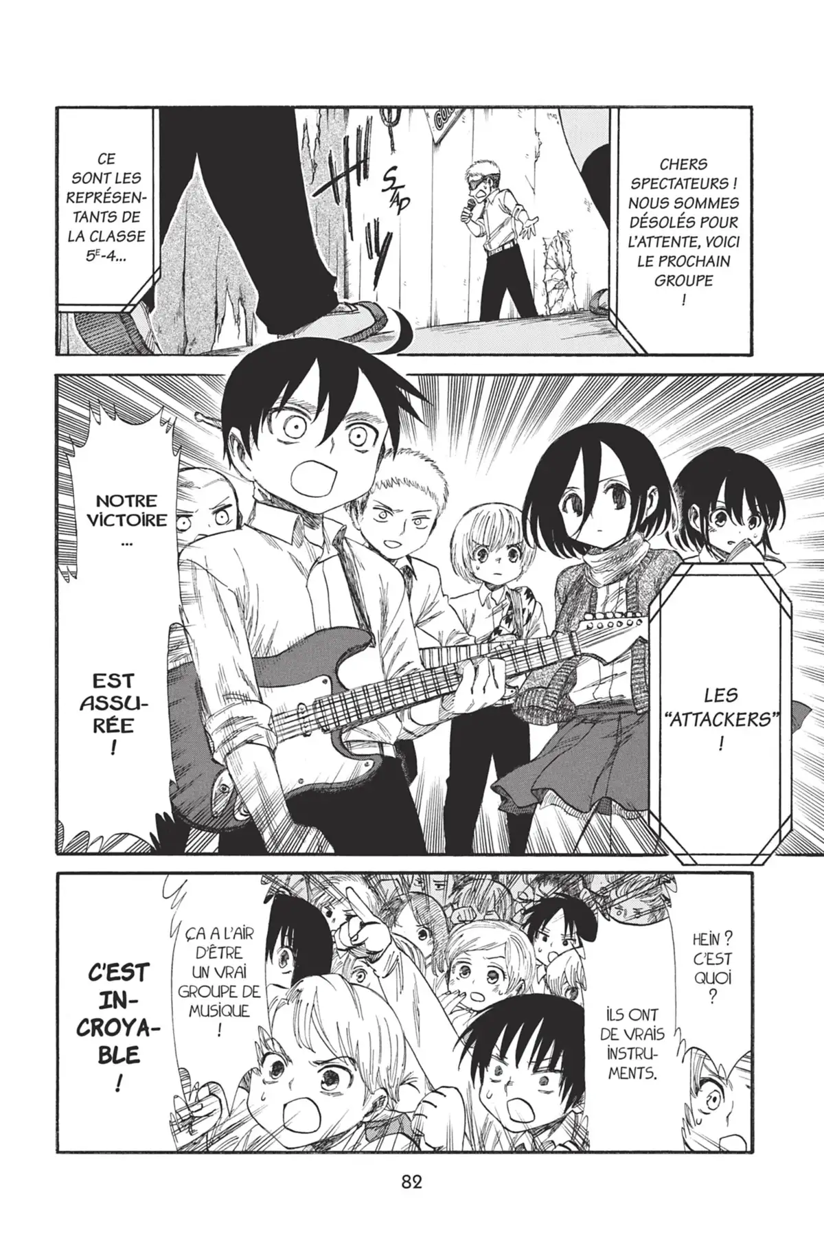 L’Attaque des Titans – Junior High School Volume 5 page 83