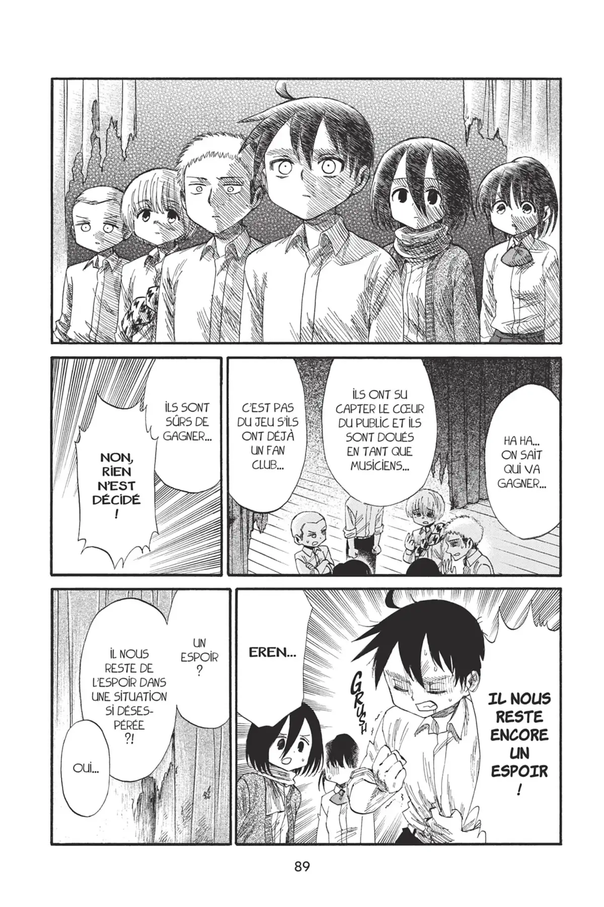 L’Attaque des Titans – Junior High School Volume 5 page 90