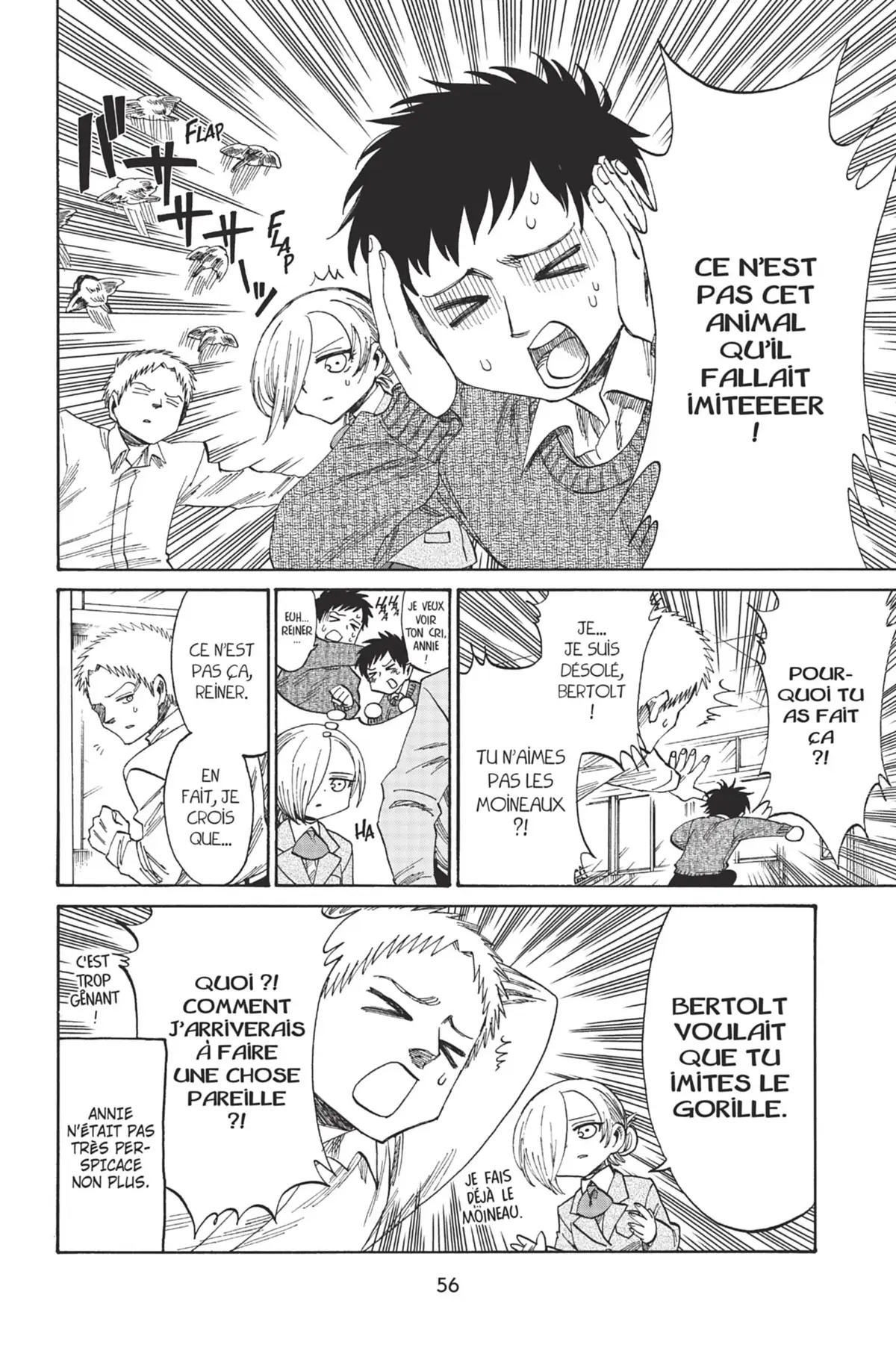 L’Attaque des Titans – Junior High School Volume 6 page 57