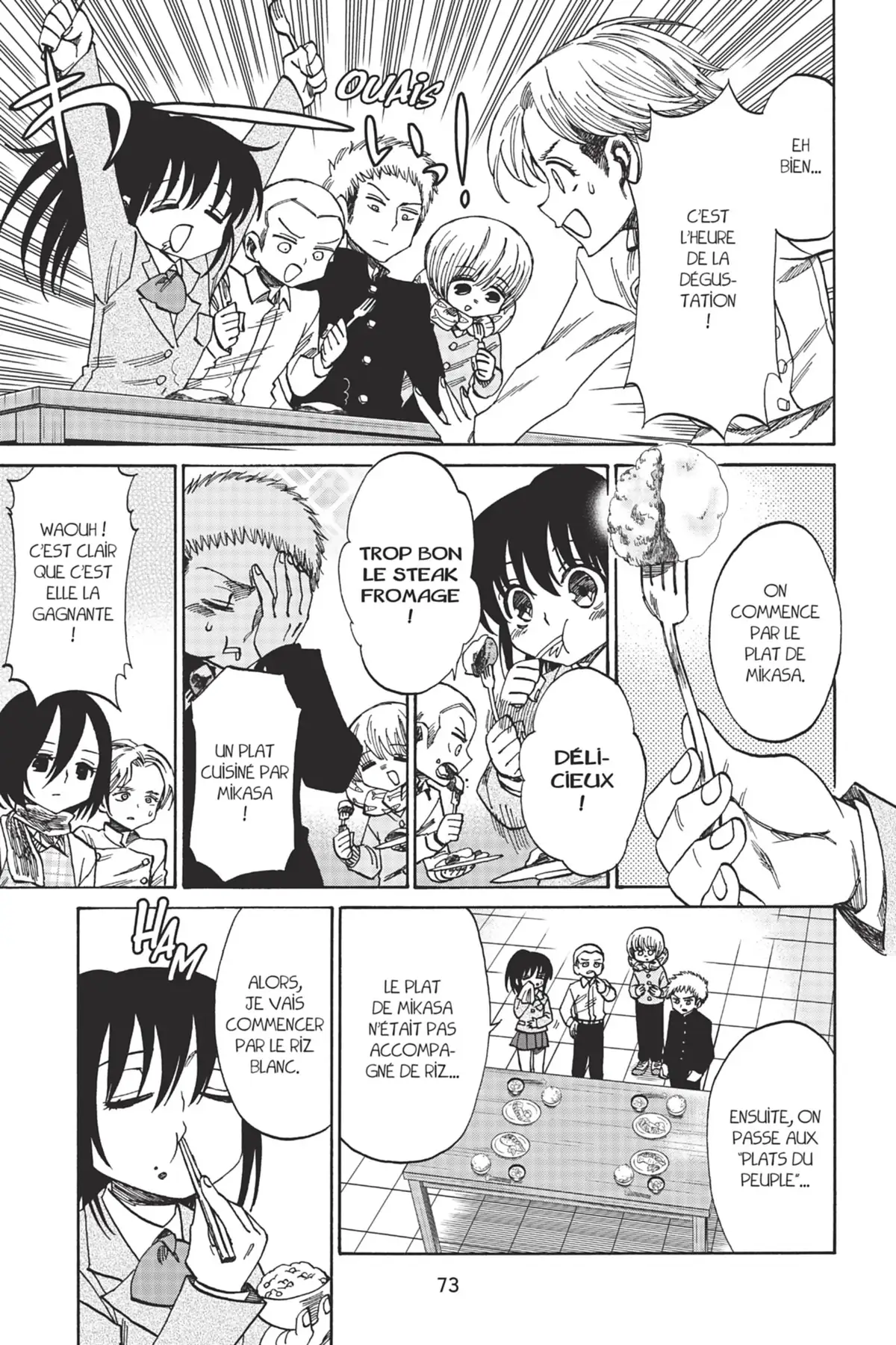 L’Attaque des Titans – Junior High School Volume 6 page 74