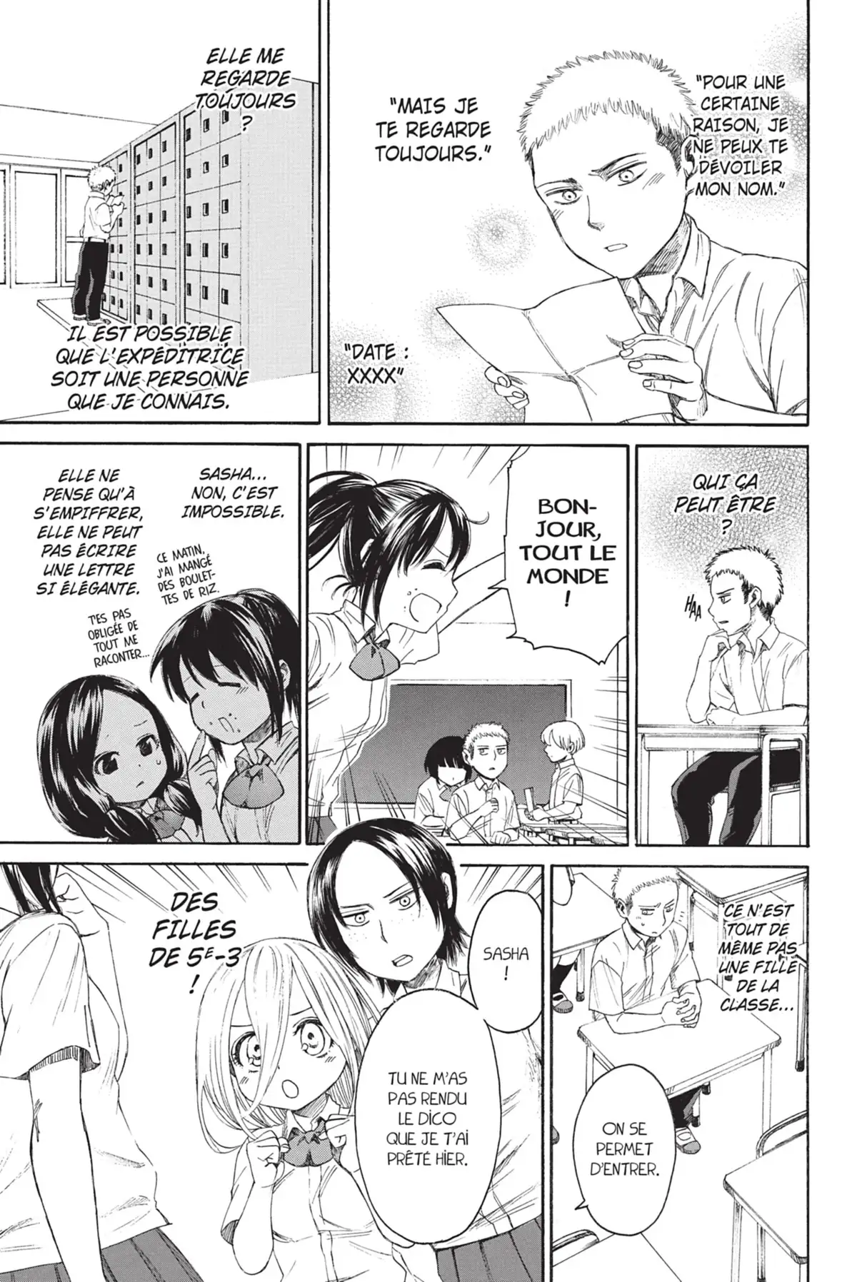 L’Attaque des Titans – Junior High School Volume 2 page 68