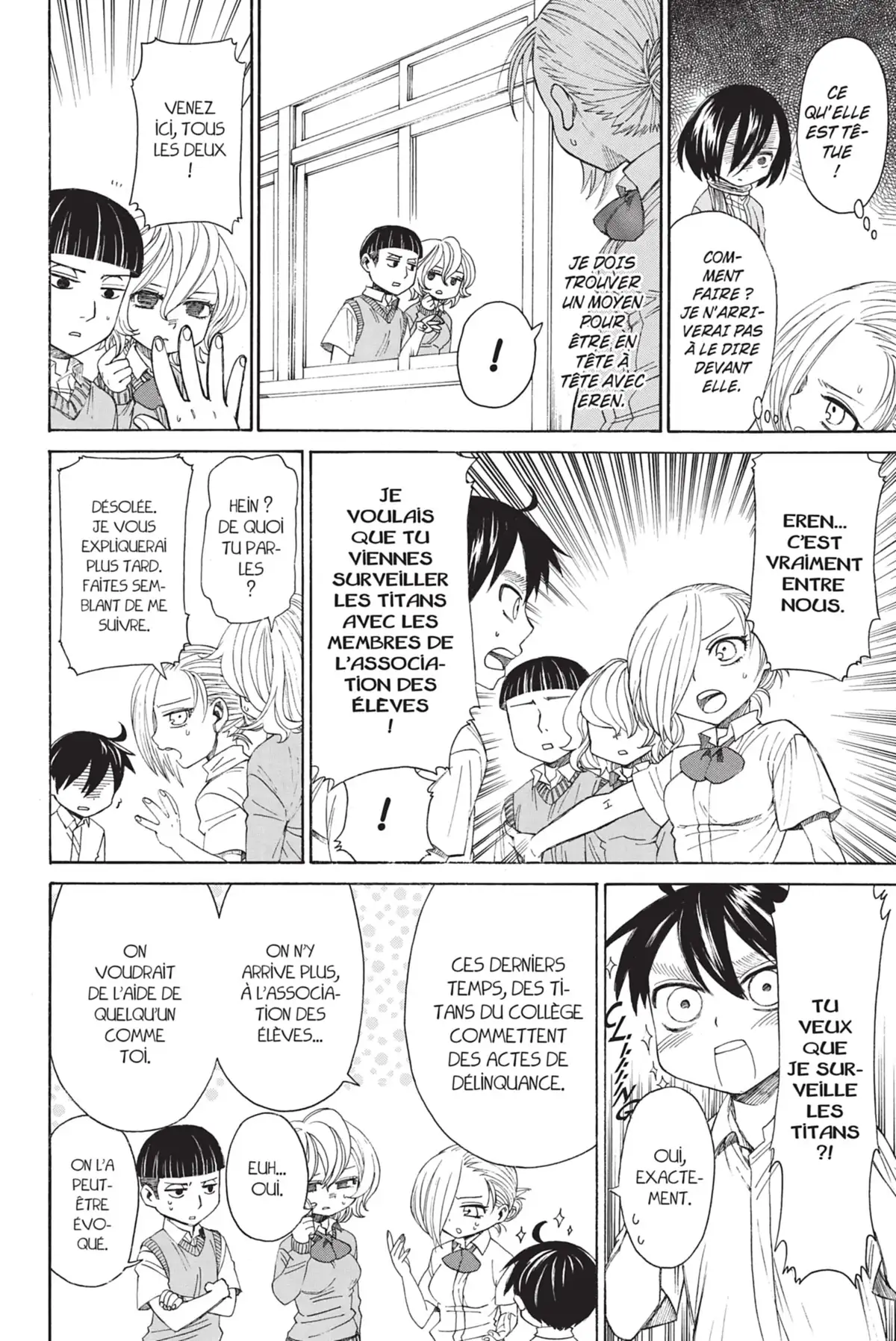 L’Attaque des Titans – Junior High School Volume 2 page 89