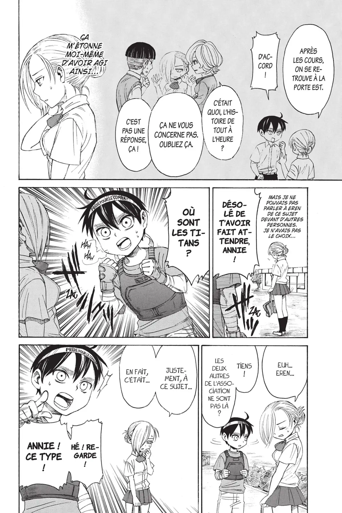 L’Attaque des Titans – Junior High School Volume 2 page 91