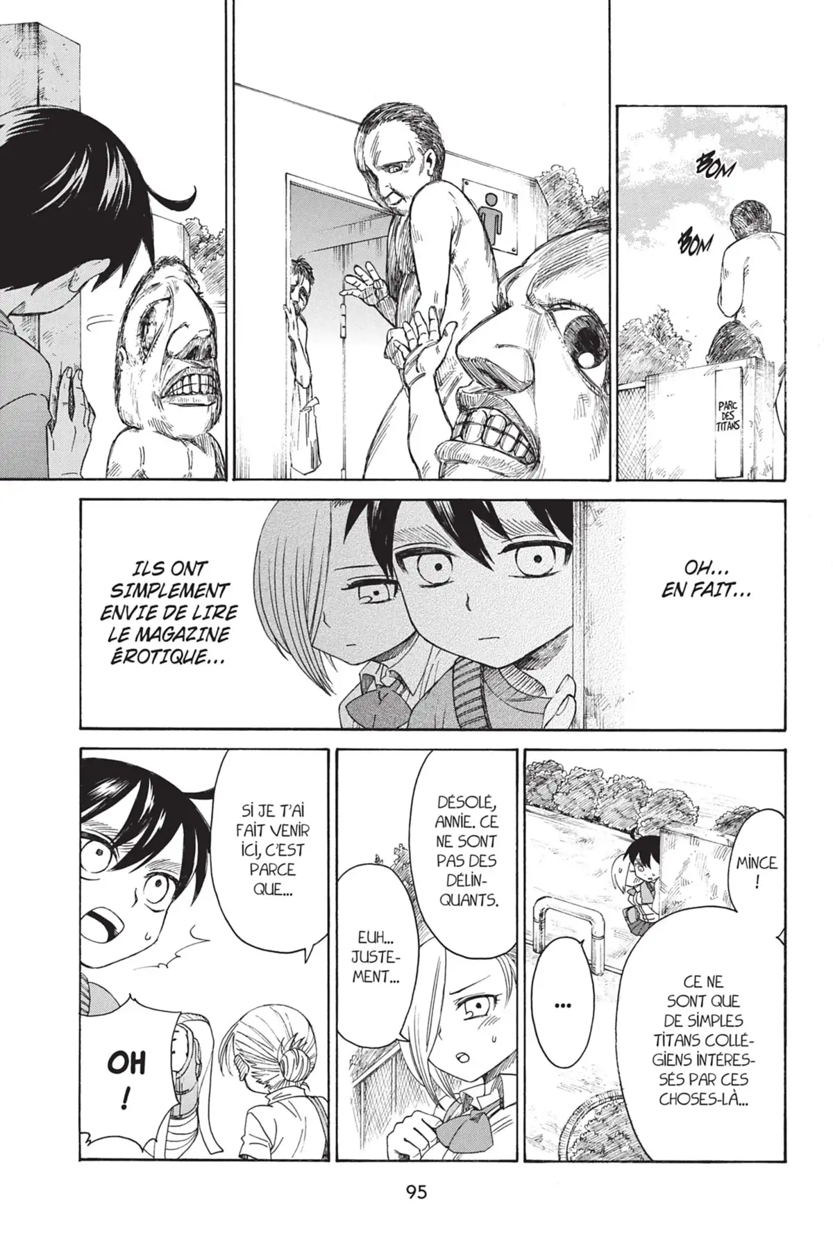 L’Attaque des Titans – Junior High School Volume 2 page 96