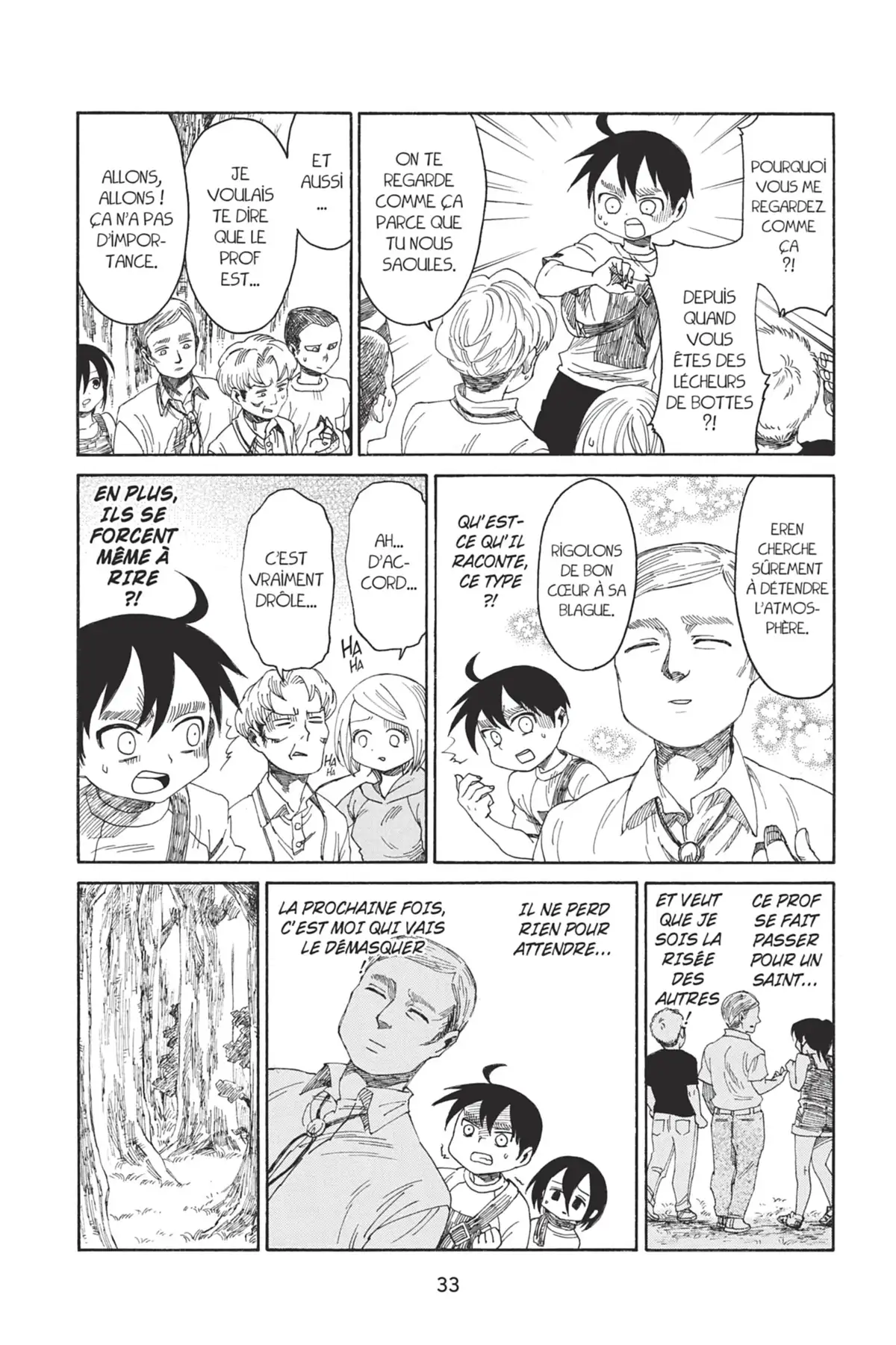 L’Attaque des Titans – Junior High School Volume 3 page 34