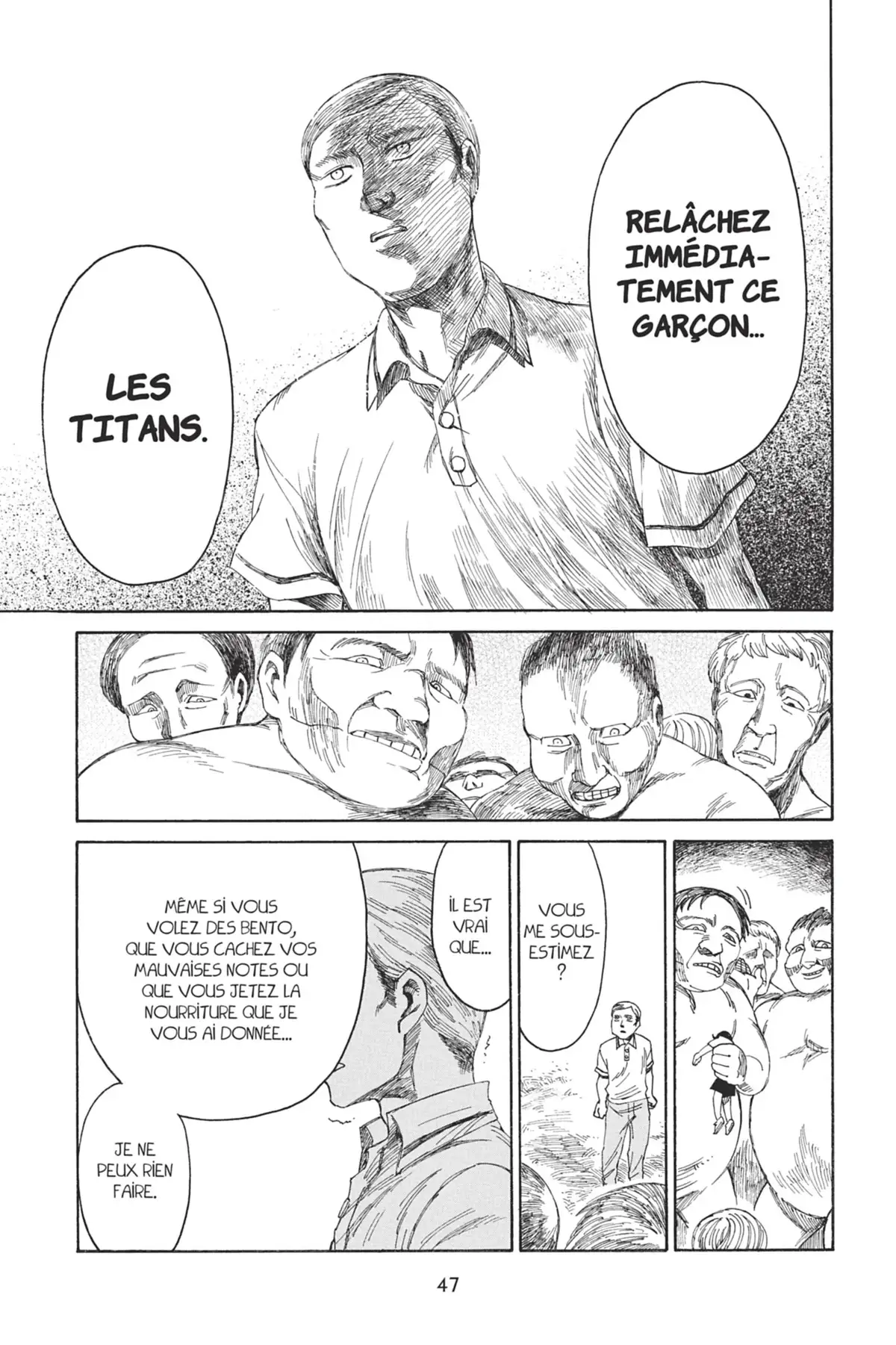 L’Attaque des Titans – Junior High School Volume 3 page 48