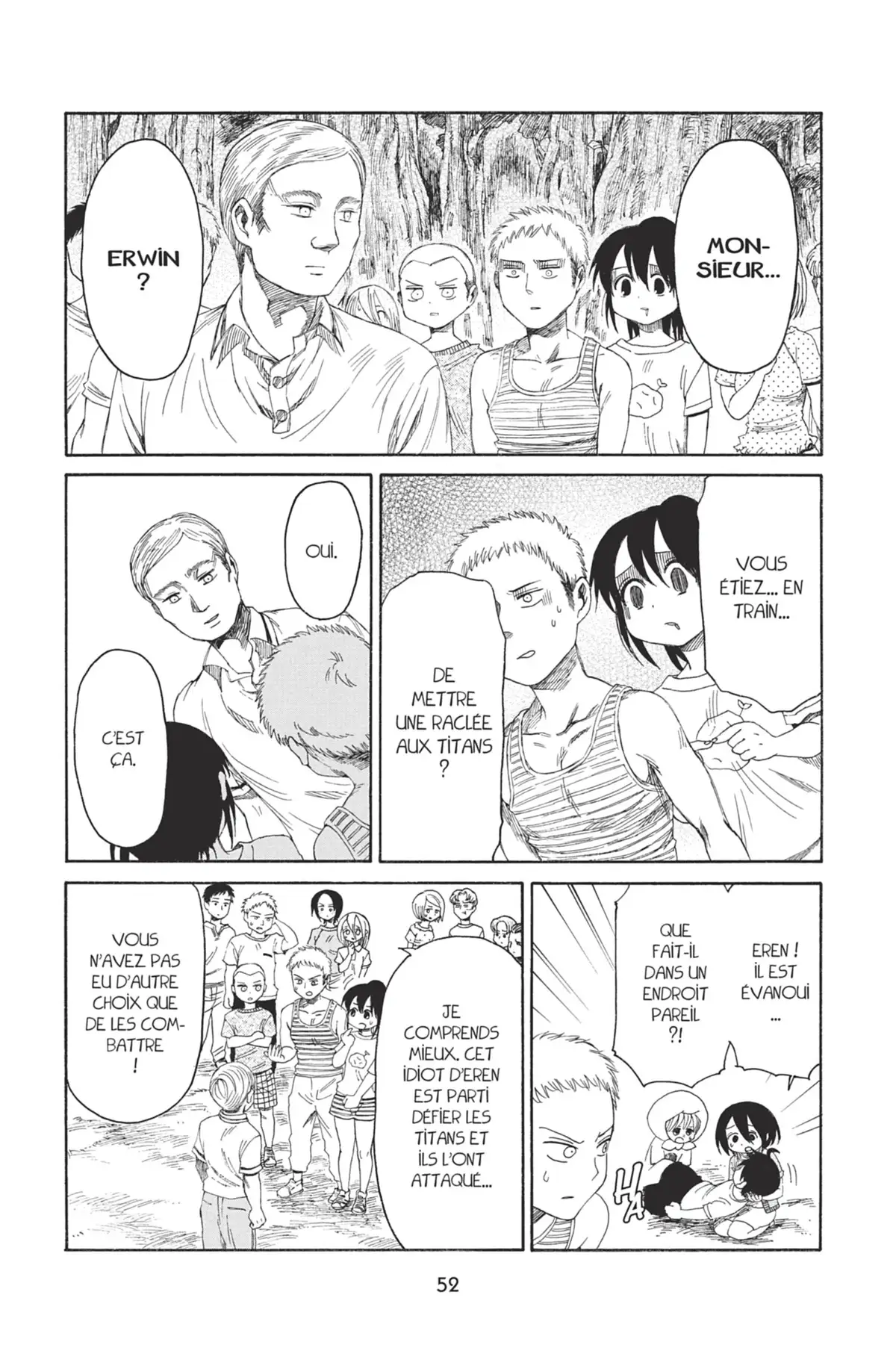 L’Attaque des Titans – Junior High School Volume 3 page 53