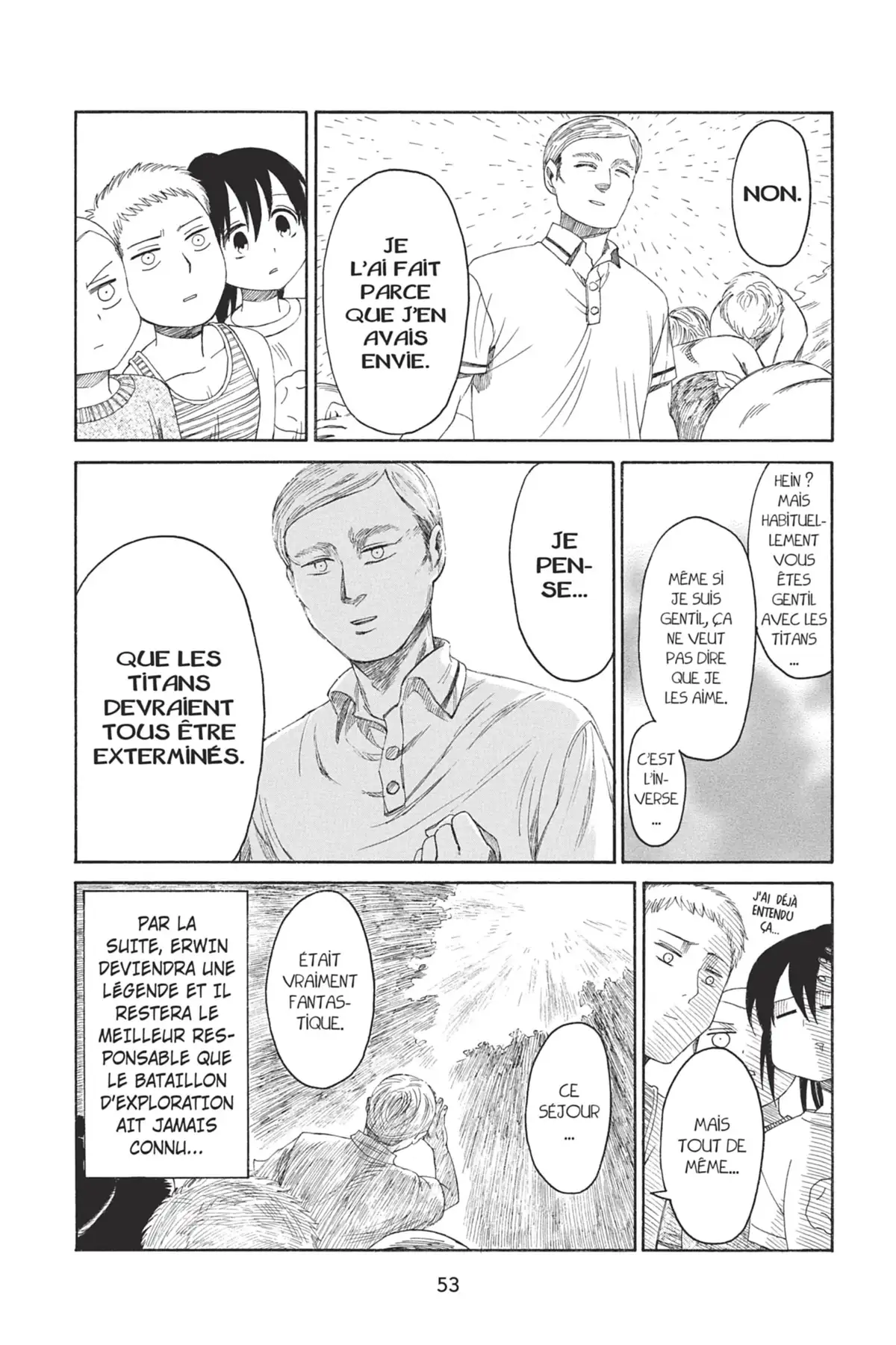 L’Attaque des Titans – Junior High School Volume 3 page 54