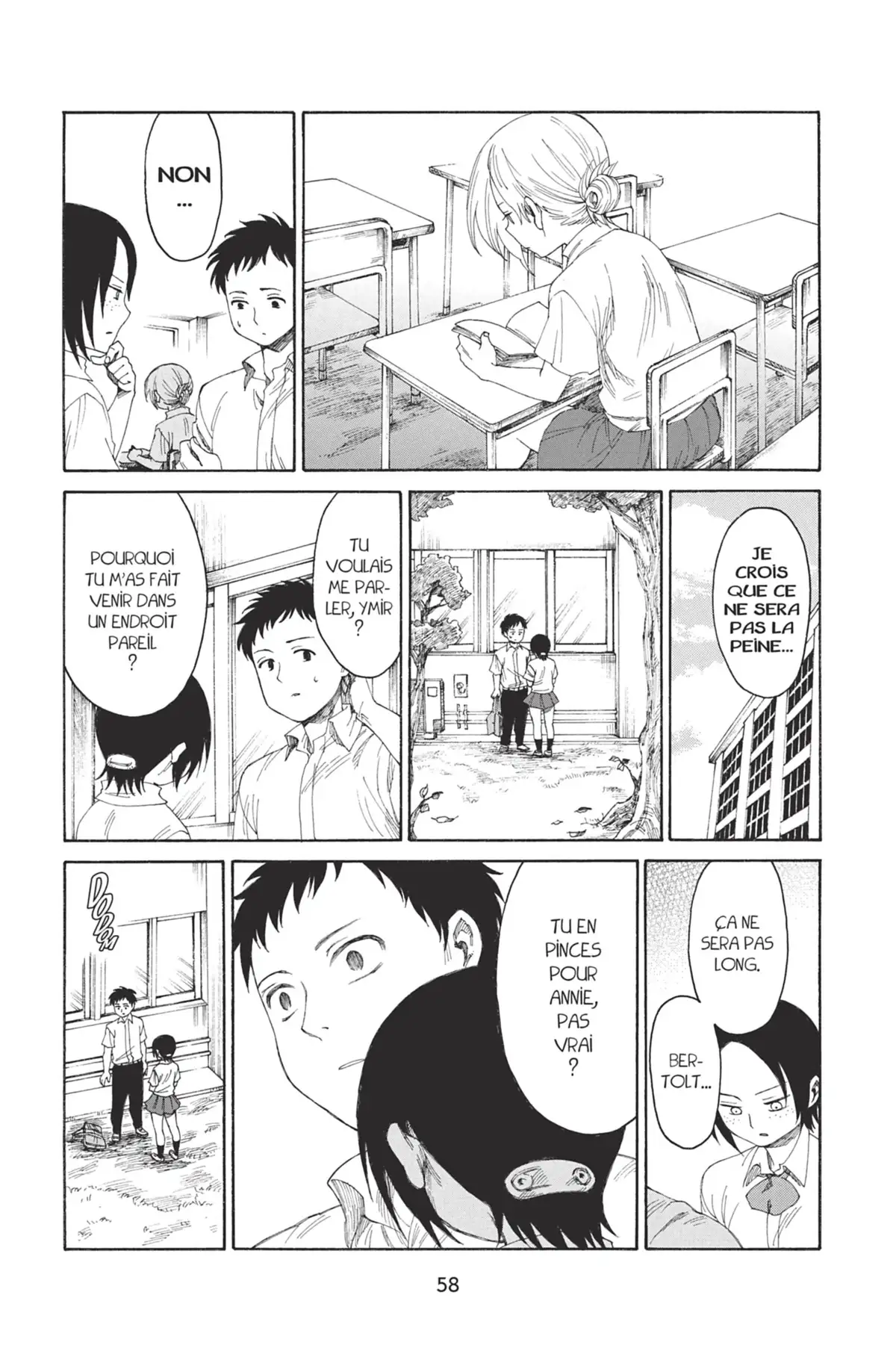 L’Attaque des Titans – Junior High School Volume 3 page 59