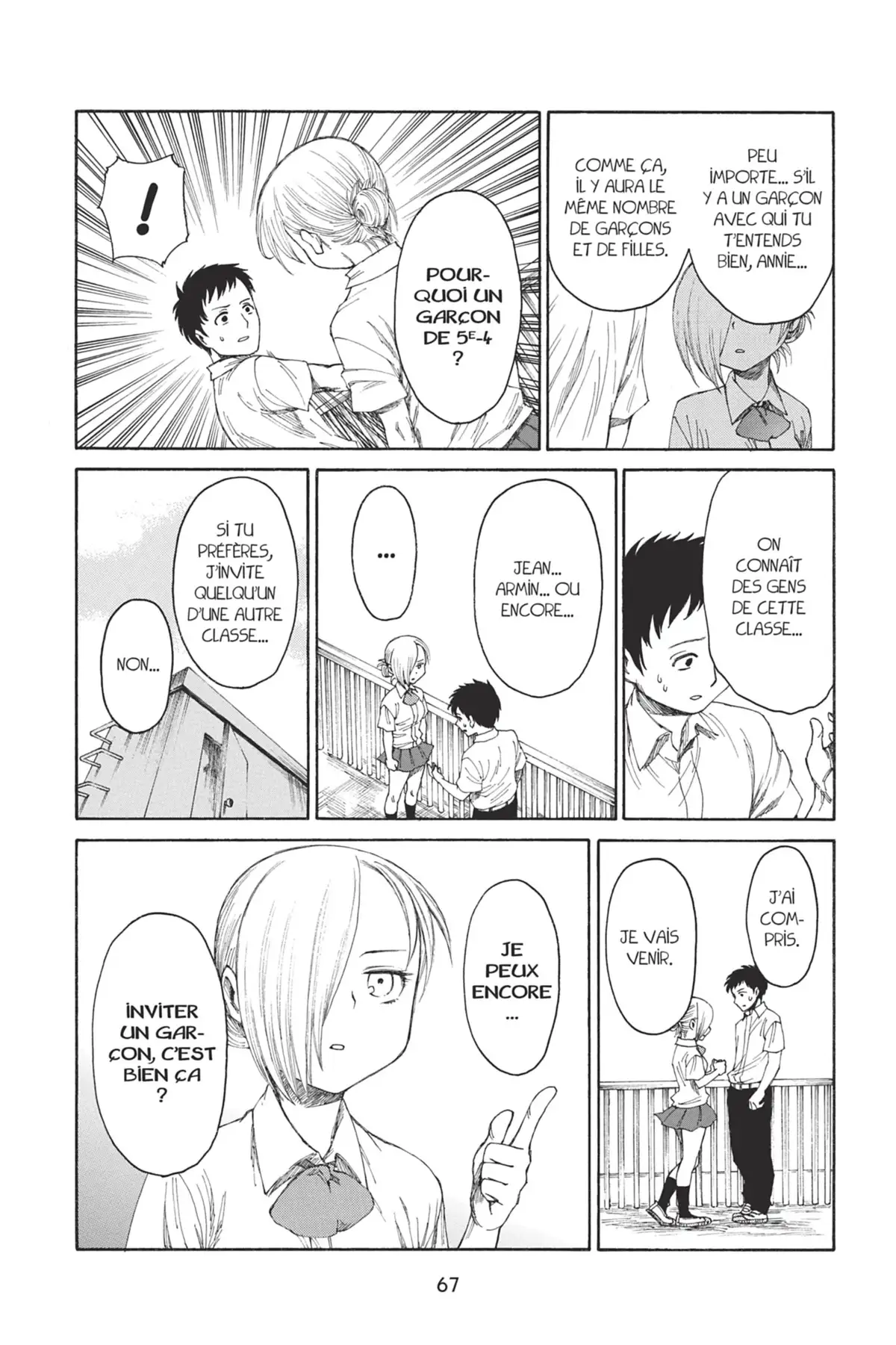 L’Attaque des Titans – Junior High School Volume 3 page 68