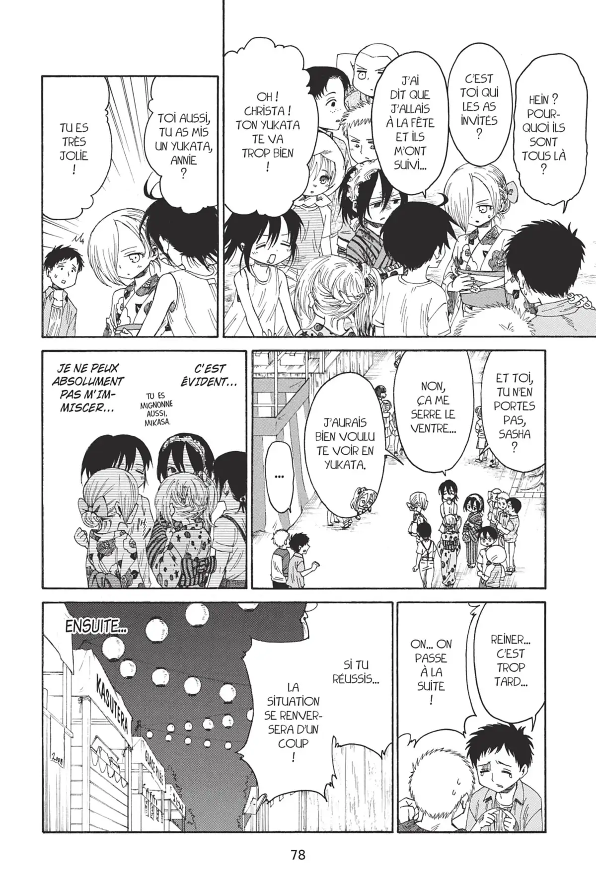 L’Attaque des Titans – Junior High School Volume 3 page 79