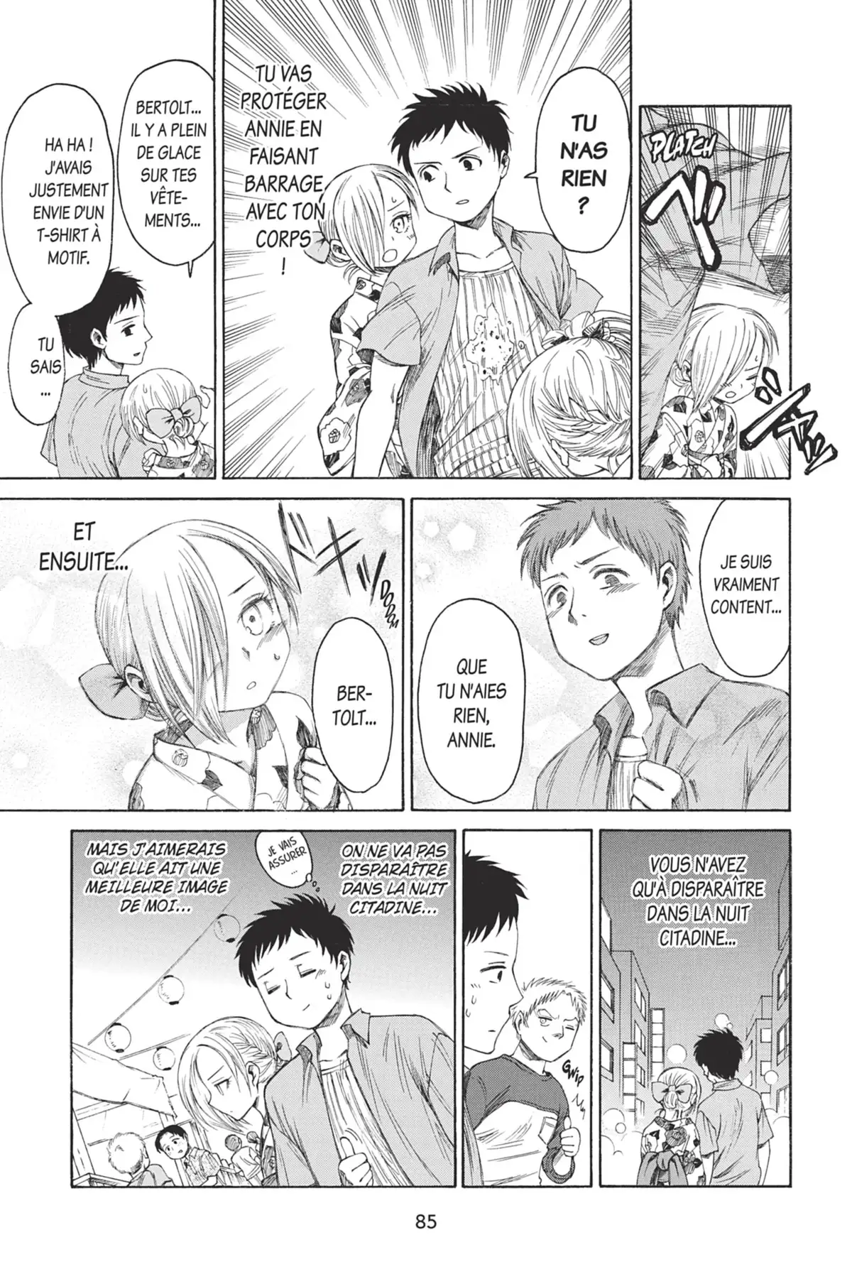 L’Attaque des Titans – Junior High School Volume 3 page 86