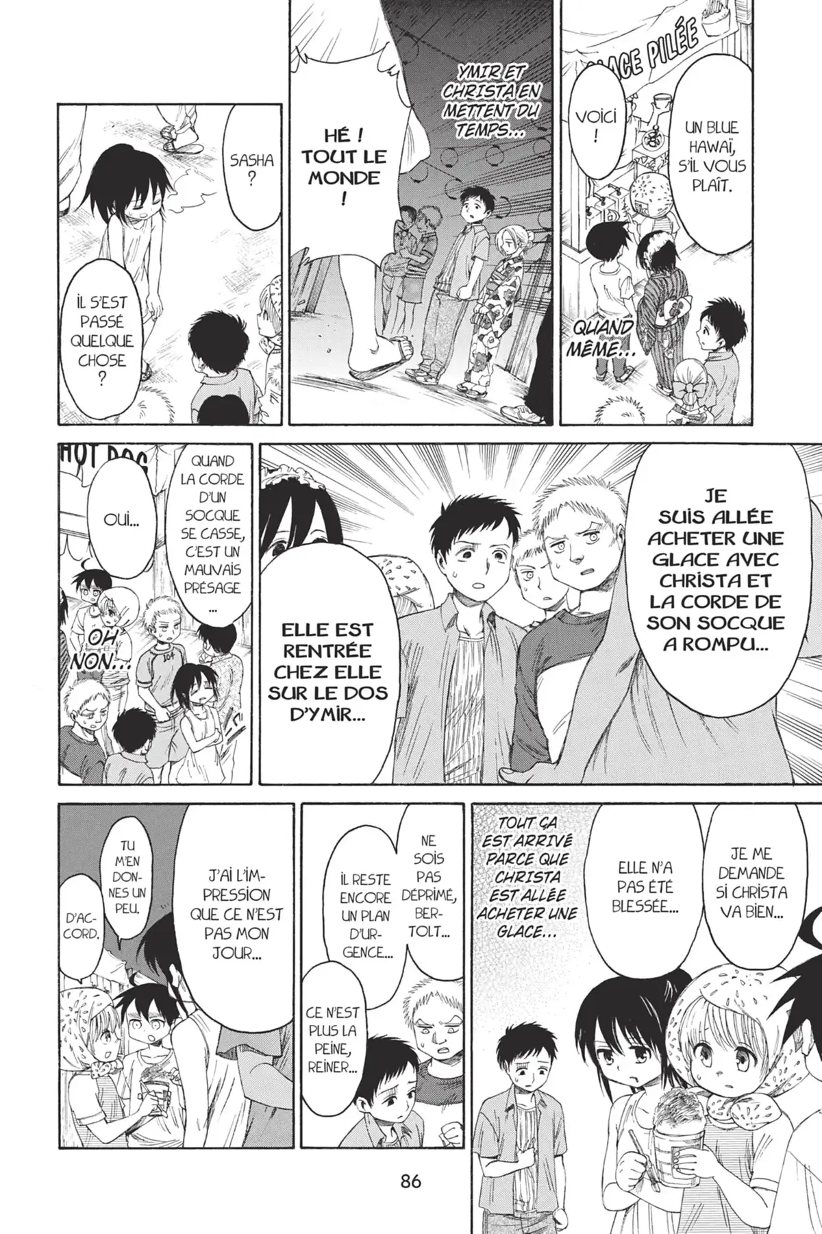 L’Attaque des Titans – Junior High School Volume 3 page 87