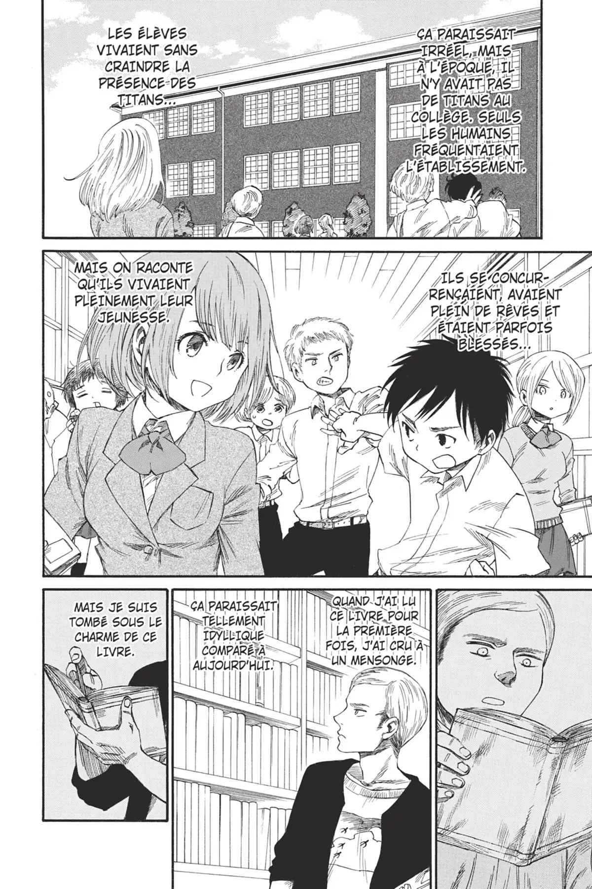 L’Attaque des Titans – Junior High School Volume 4 page 105