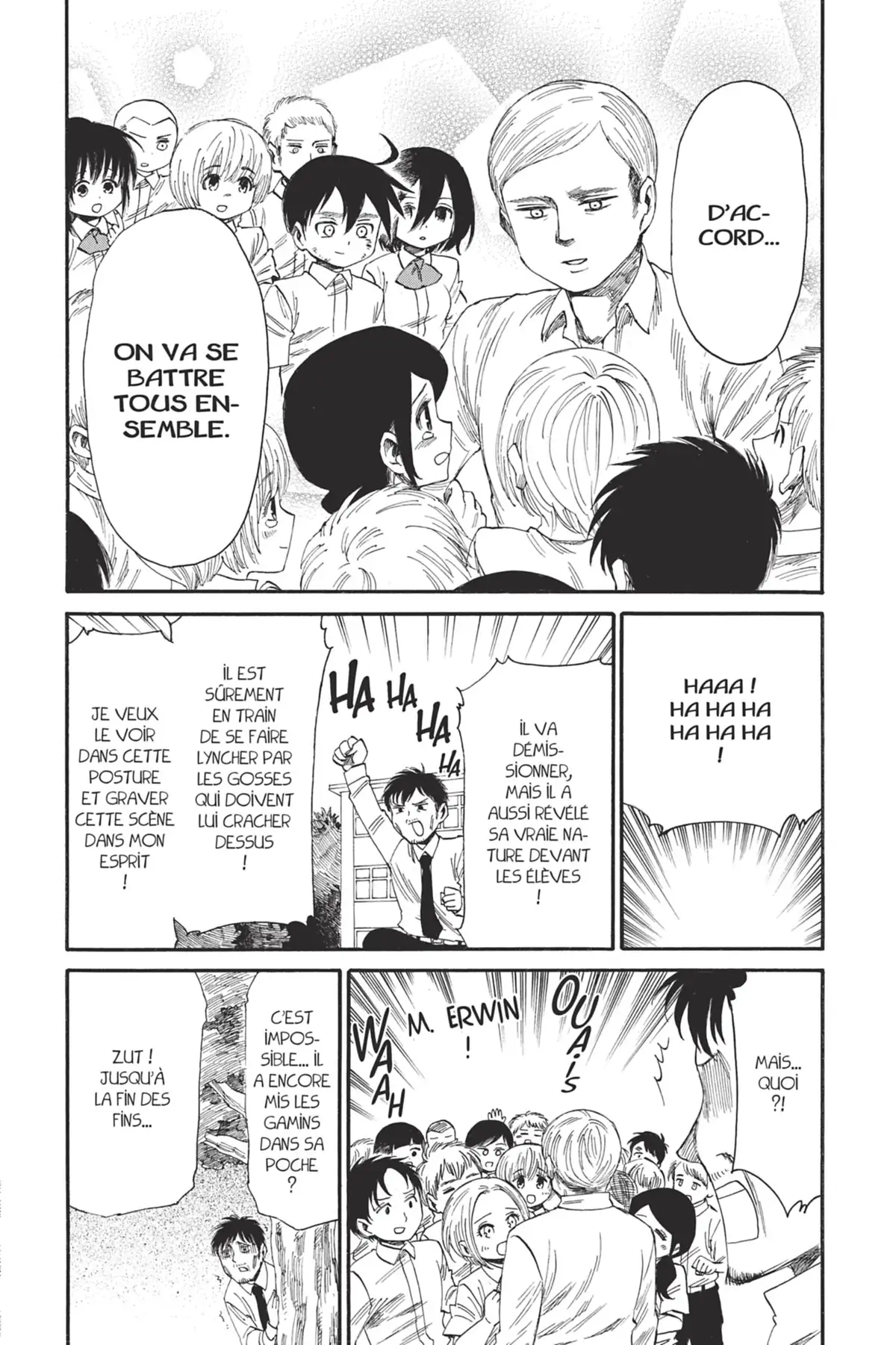 L’Attaque des Titans – Junior High School Volume 4 page 109