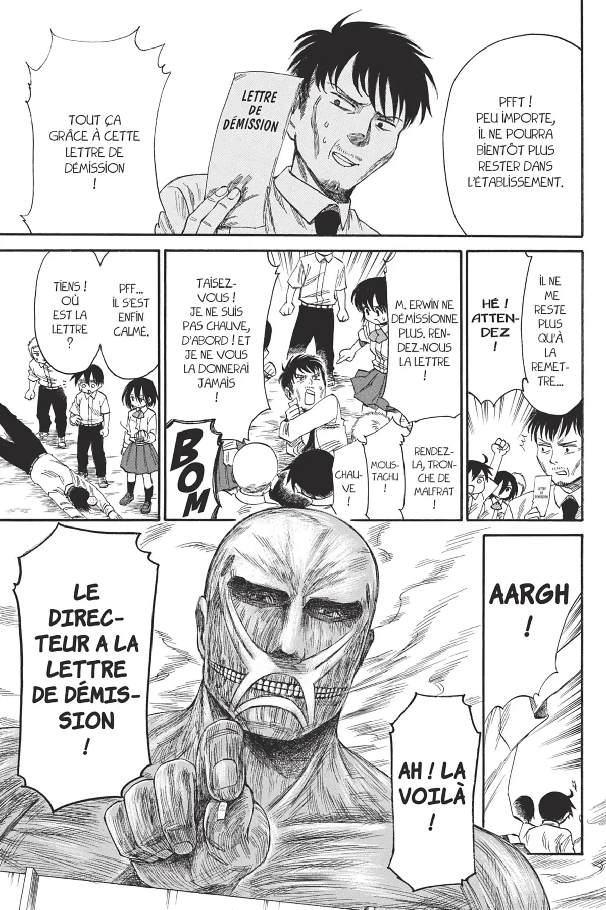 L’Attaque des Titans – Junior High School Volume 4 page 110