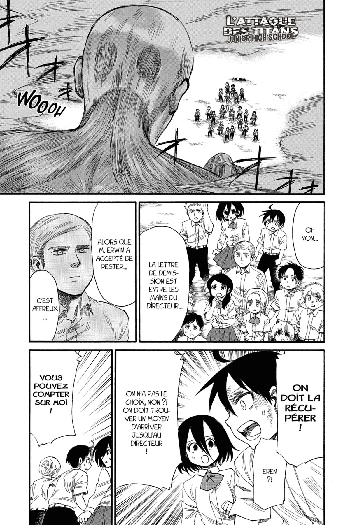 L’Attaque des Titans – Junior High School Volume 4 page 112