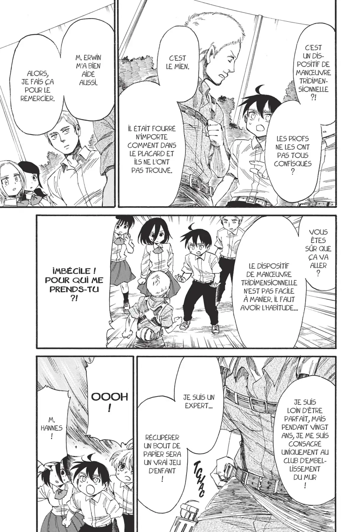 L’Attaque des Titans – Junior High School Volume 4 page 114