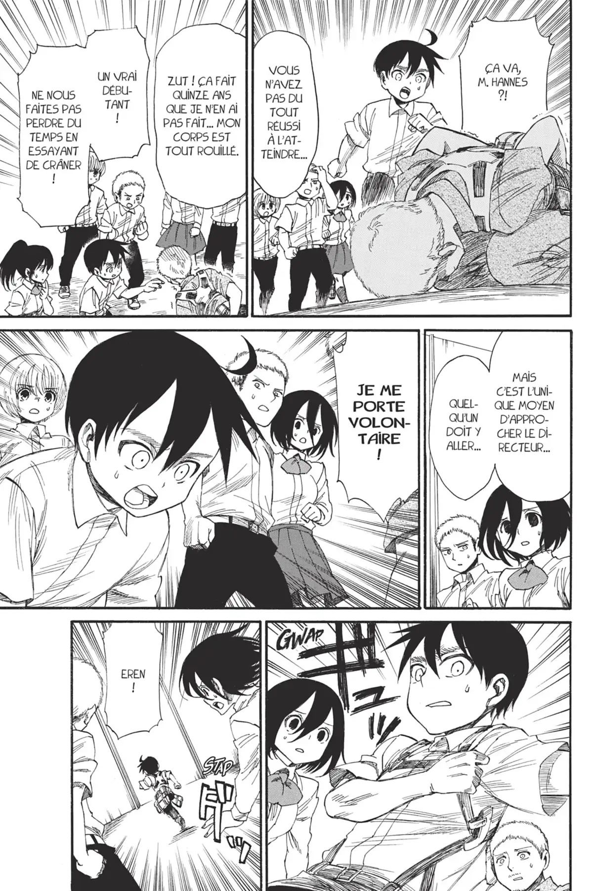 L’Attaque des Titans – Junior High School Volume 4 page 116