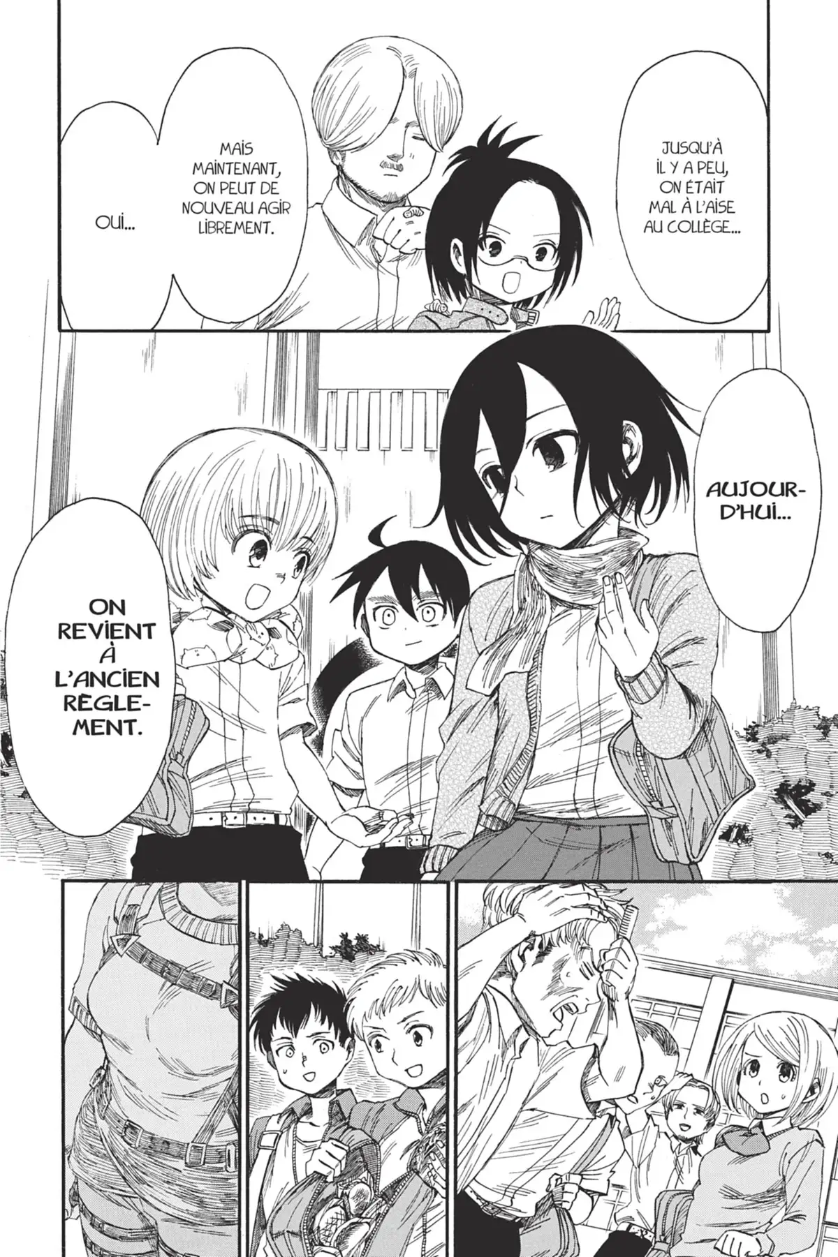 L’Attaque des Titans – Junior High School Volume 4 page 125