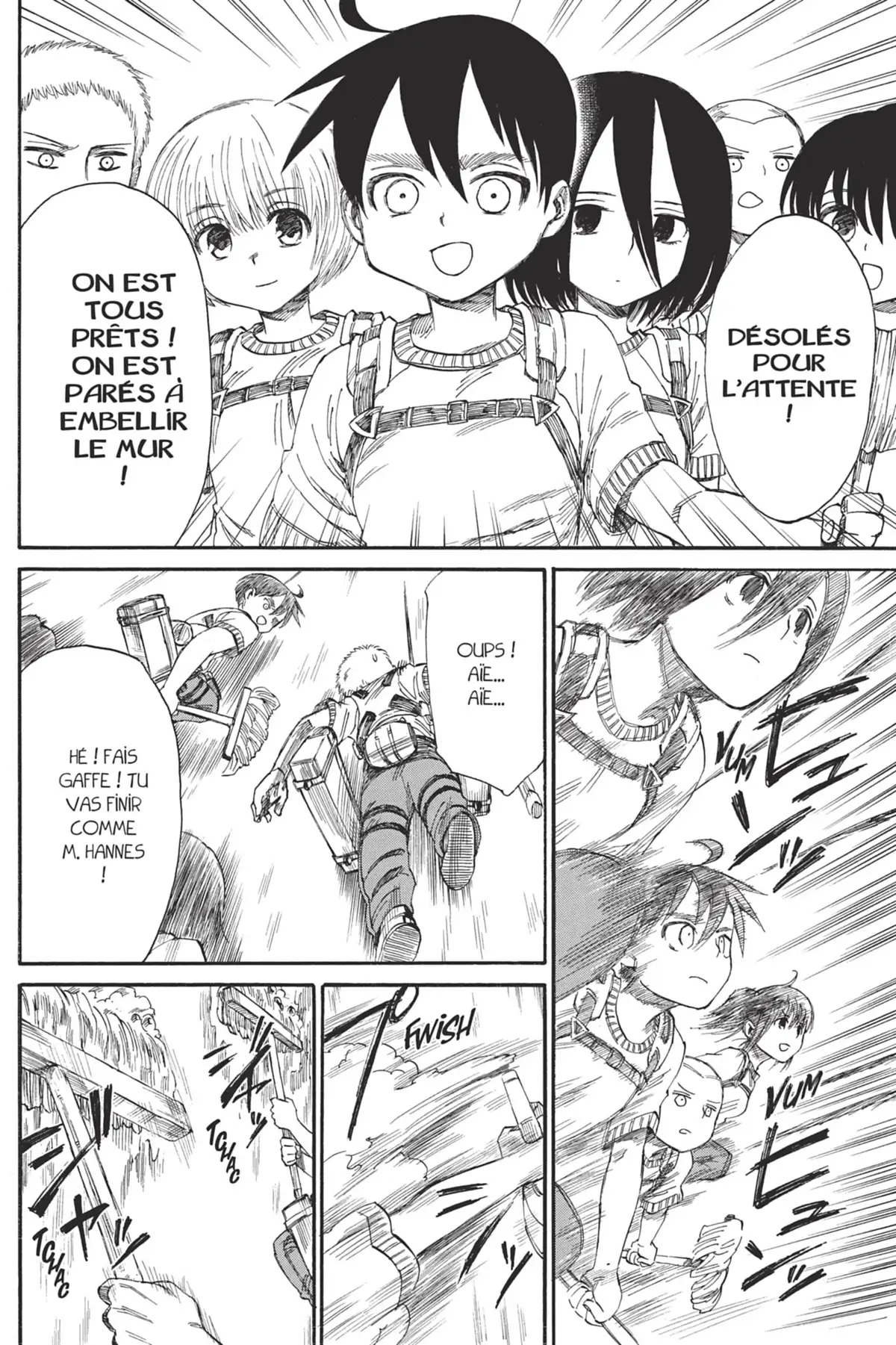 L’Attaque des Titans – Junior High School Volume 4 page 127