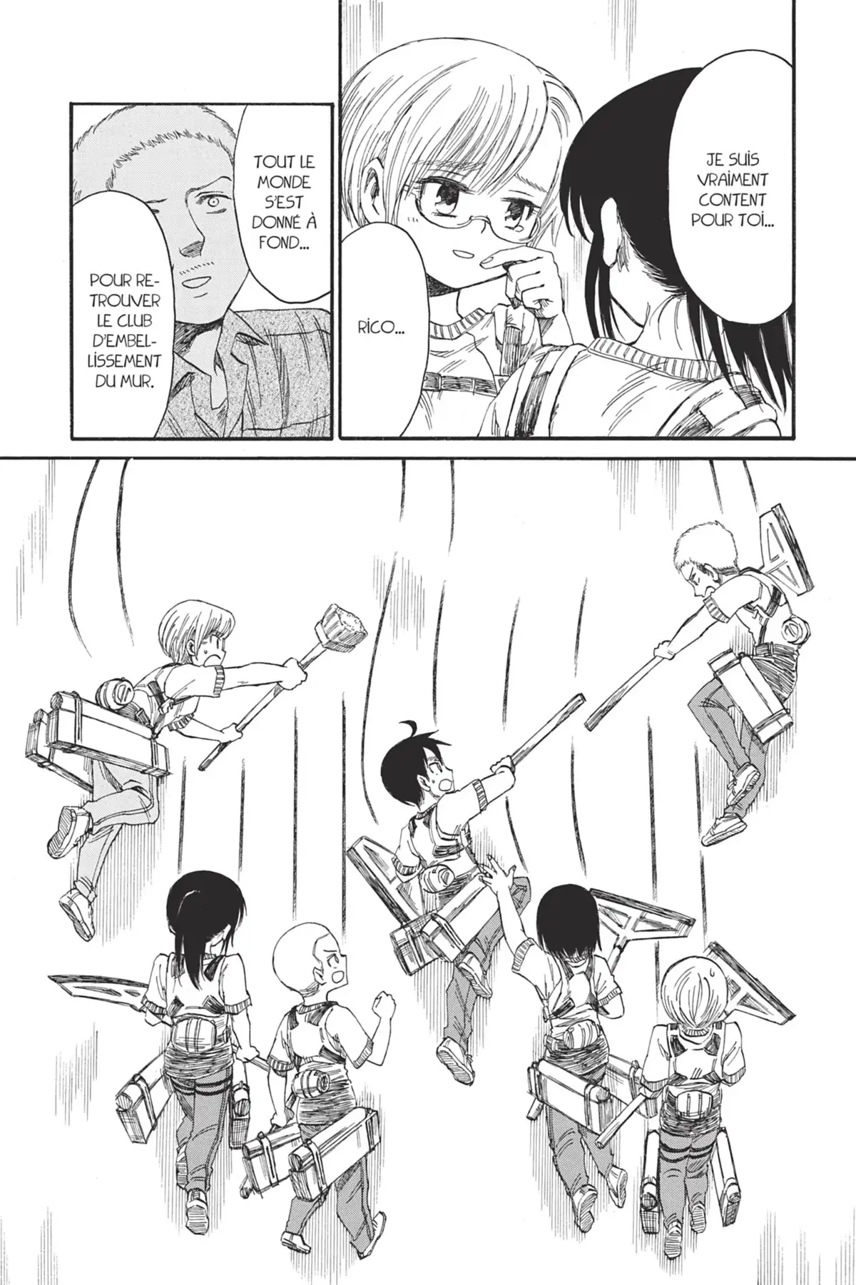 L’Attaque des Titans – Junior High School Volume 4 page 130