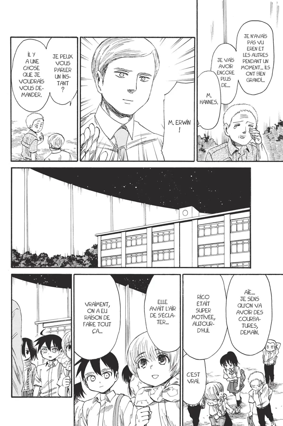 L’Attaque des Titans – Junior High School Volume 4 page 131