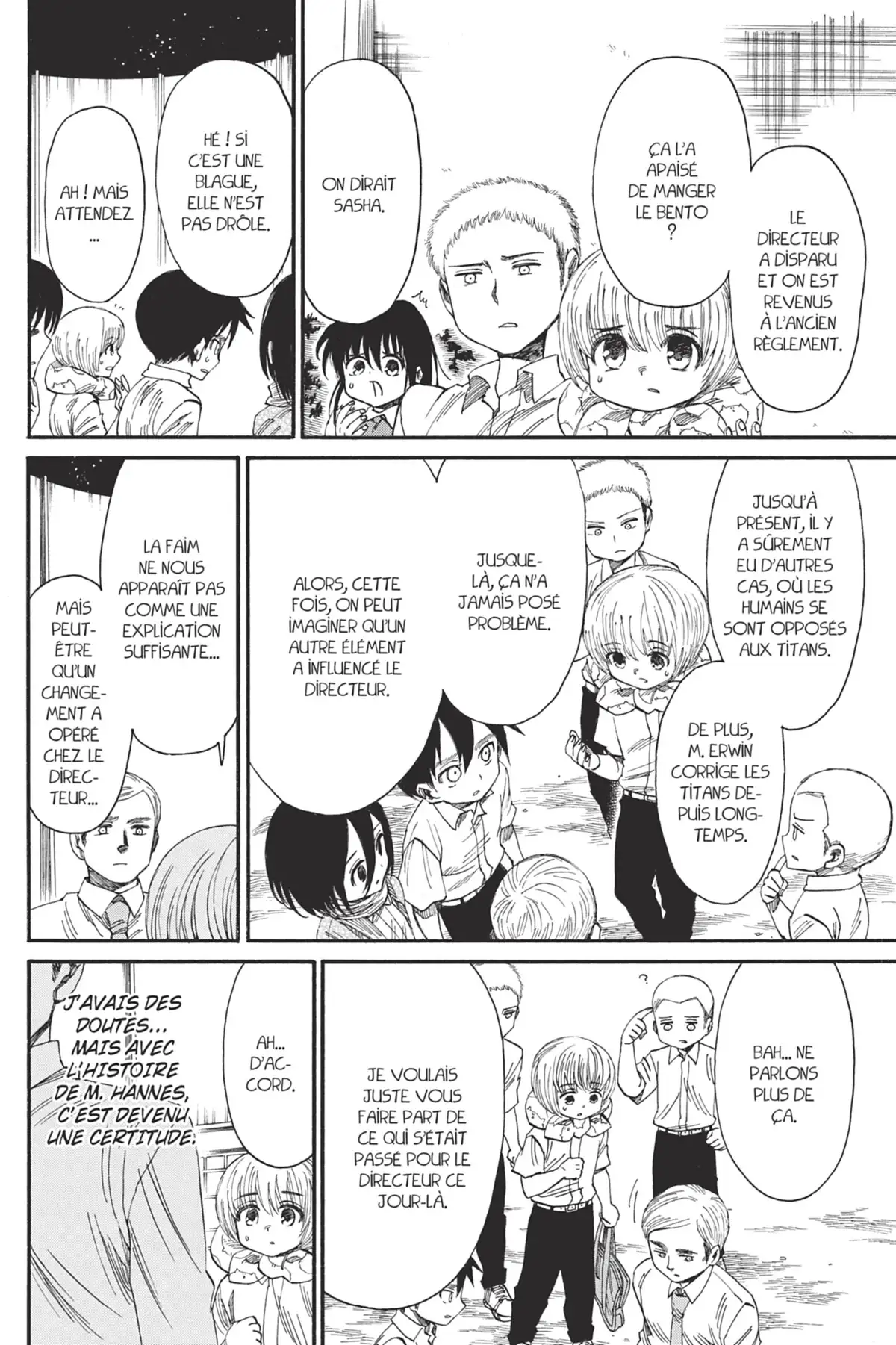 L’Attaque des Titans – Junior High School Volume 4 page 133