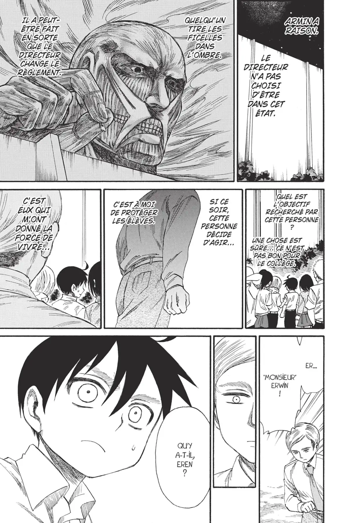 L’Attaque des Titans – Junior High School Volume 4 page 134