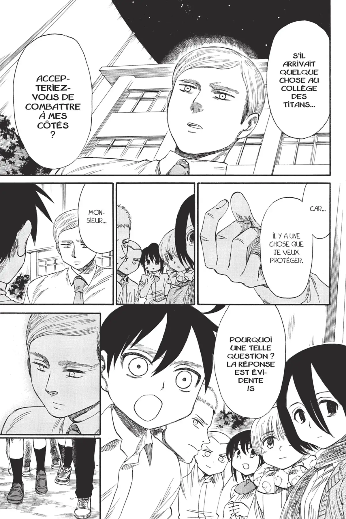 L’Attaque des Titans – Junior High School Volume 4 page 136