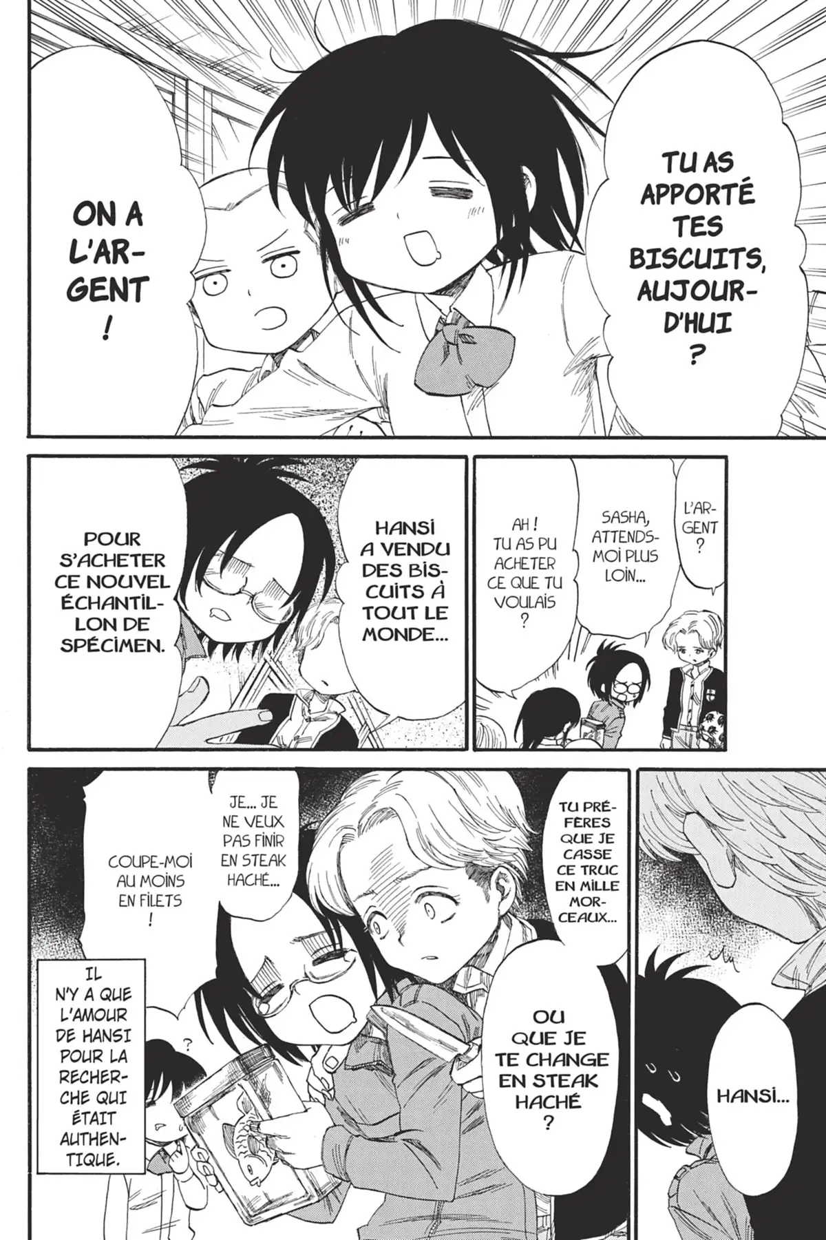 L’Attaque des Titans – Junior High School Volume 4 page 149