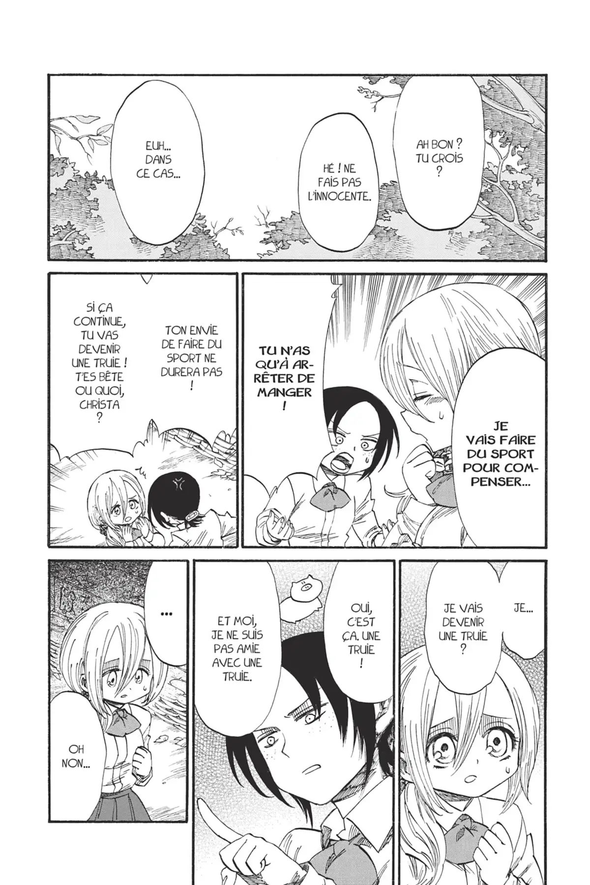 L’Attaque des Titans – Junior High School Volume 4 page 154