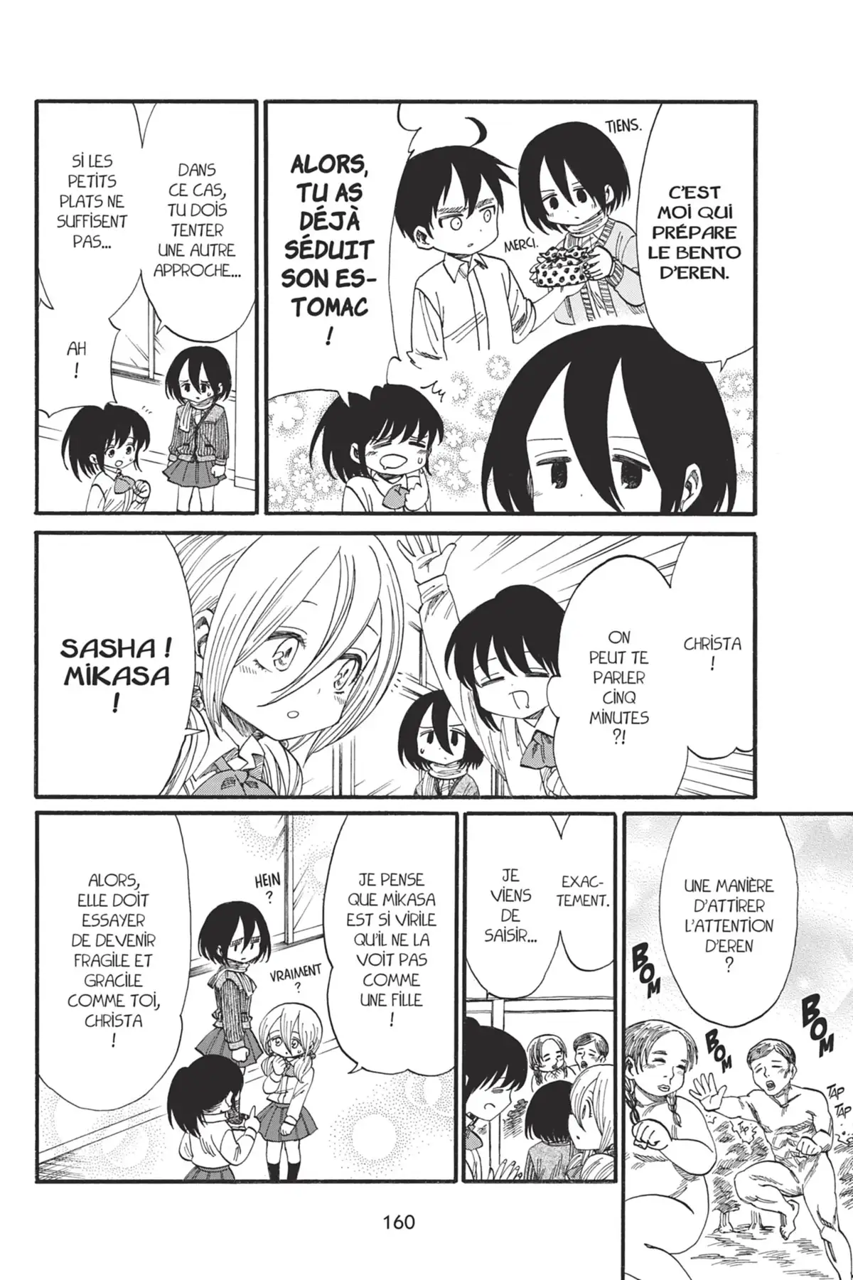L’Attaque des Titans – Junior High School Volume 4 page 161