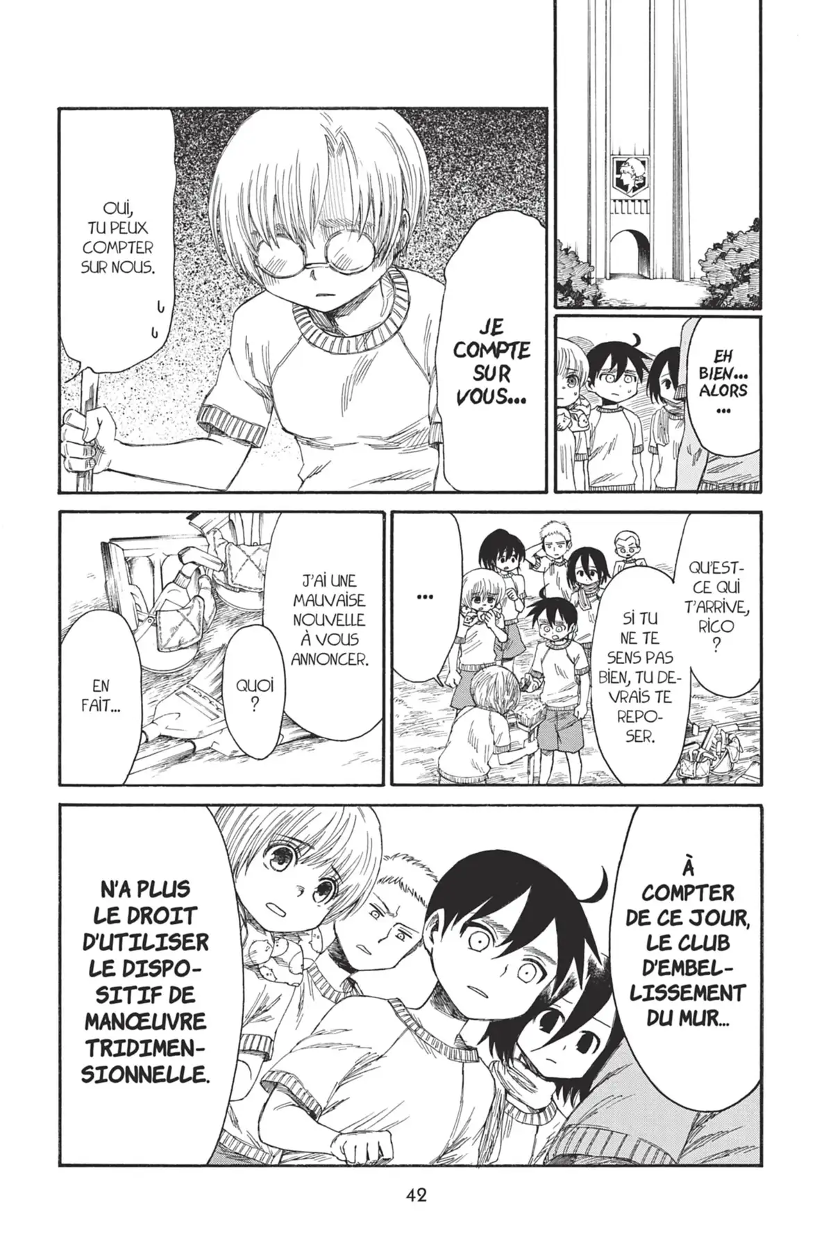 L’Attaque des Titans – Junior High School Volume 4 page 43