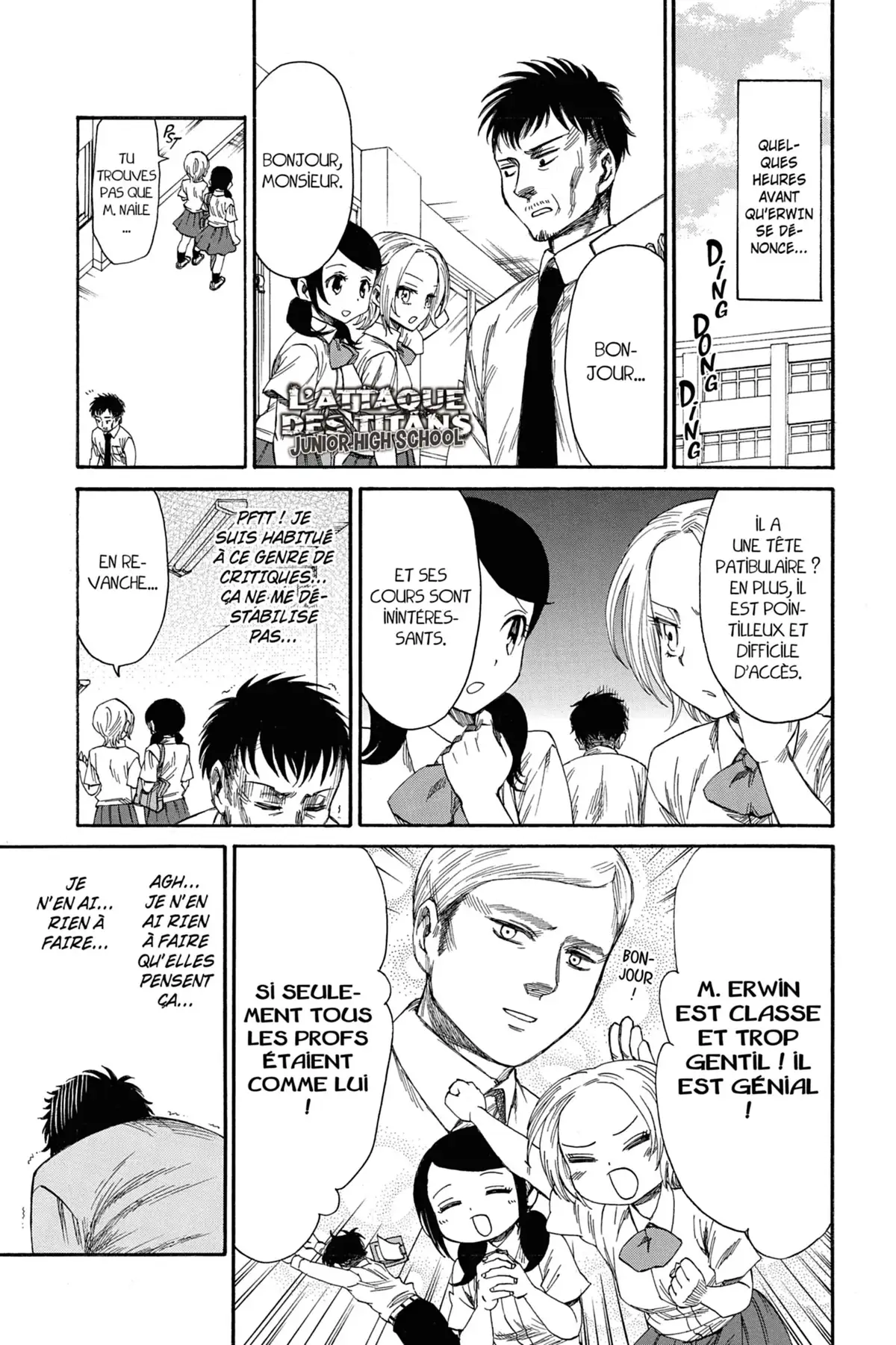 L’Attaque des Titans – Junior High School Volume 4 page 76