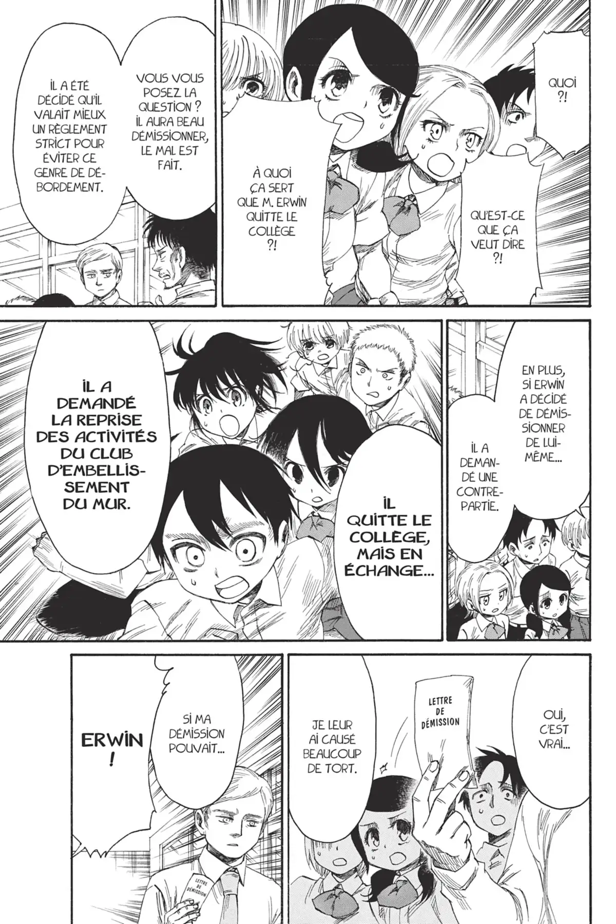 L’Attaque des Titans – Junior High School Volume 4 page 88