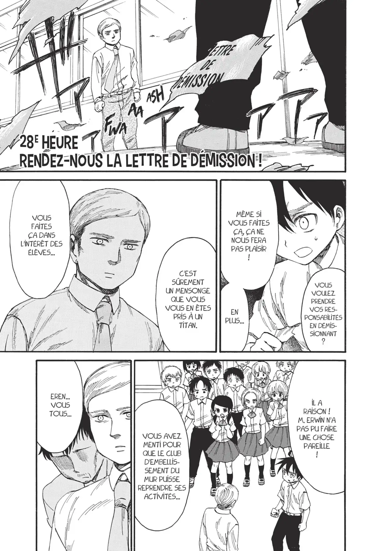 L’Attaque des Titans – Junior High School Volume 4 page 90
