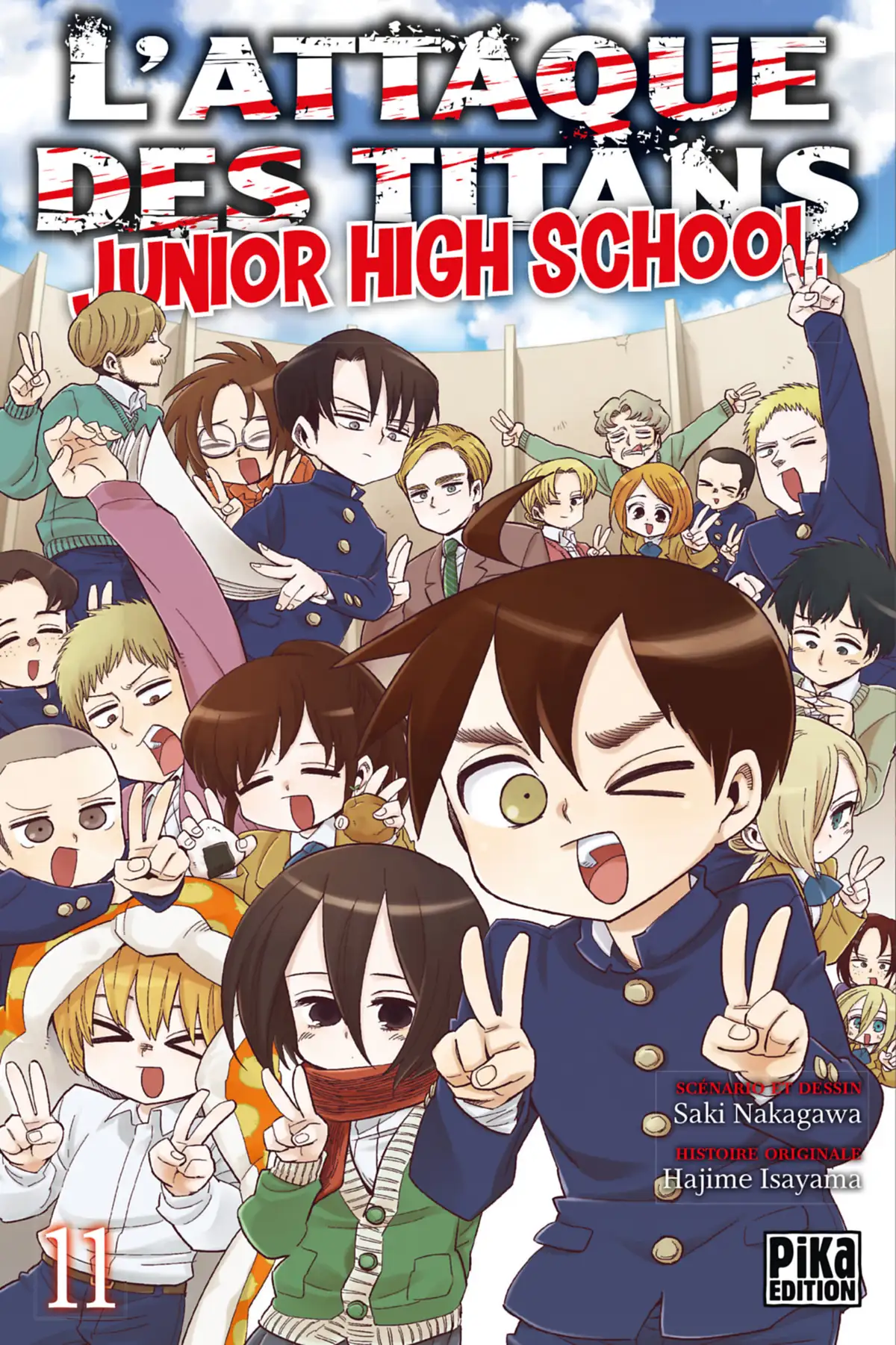 L’Attaque des Titans – Junior High School Volume 11 page 1