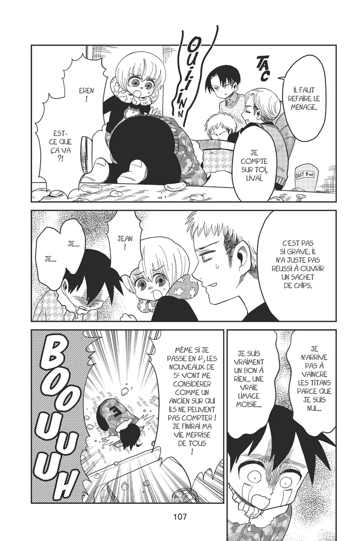 L’Attaque des Titans – Junior High School Volume 10 page 108