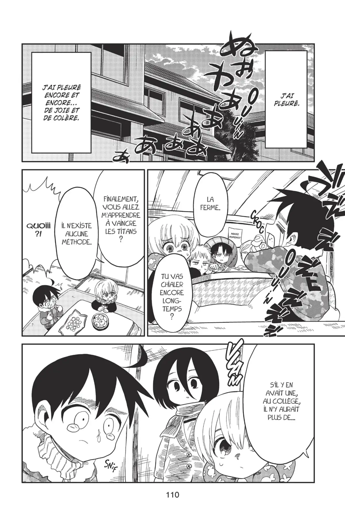 L’Attaque des Titans – Junior High School Volume 10 page 111