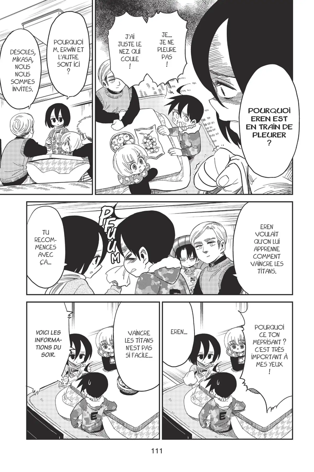 L’Attaque des Titans – Junior High School Volume 10 page 112