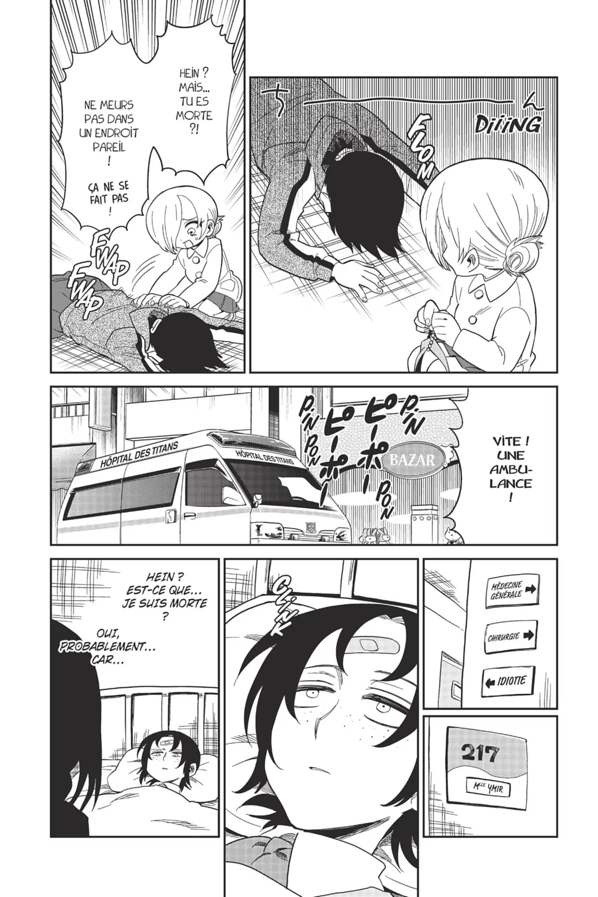 L’Attaque des Titans – Junior High School Volume 10 page 128