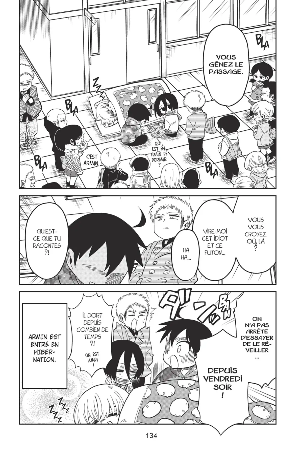 L’Attaque des Titans – Junior High School Volume 10 page 135