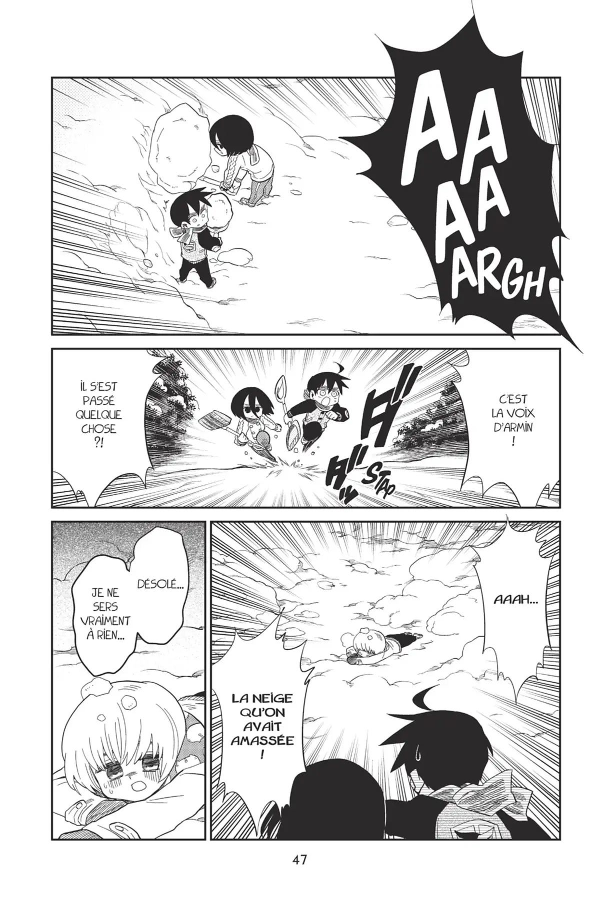 L’Attaque des Titans – Junior High School Volume 10 page 48