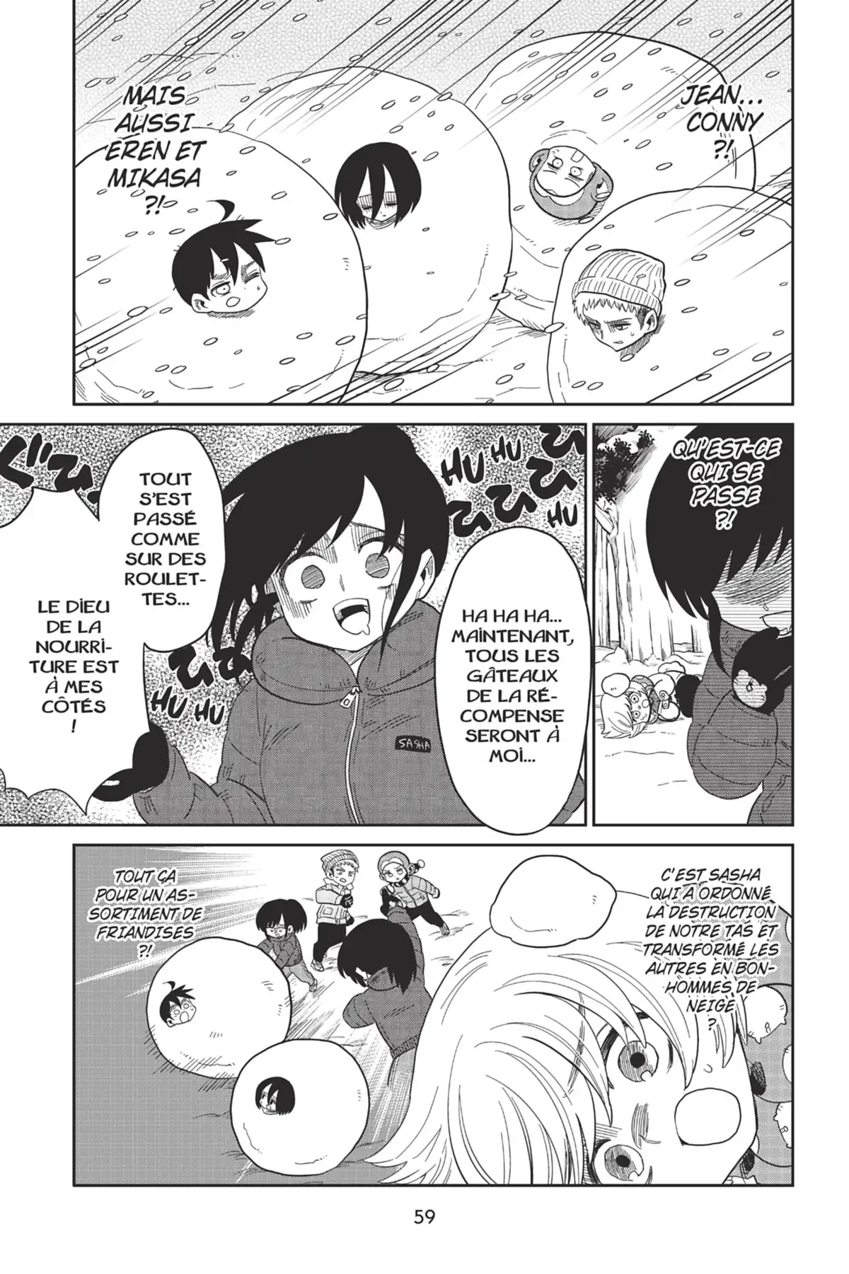 L’Attaque des Titans – Junior High School Volume 10 page 60
