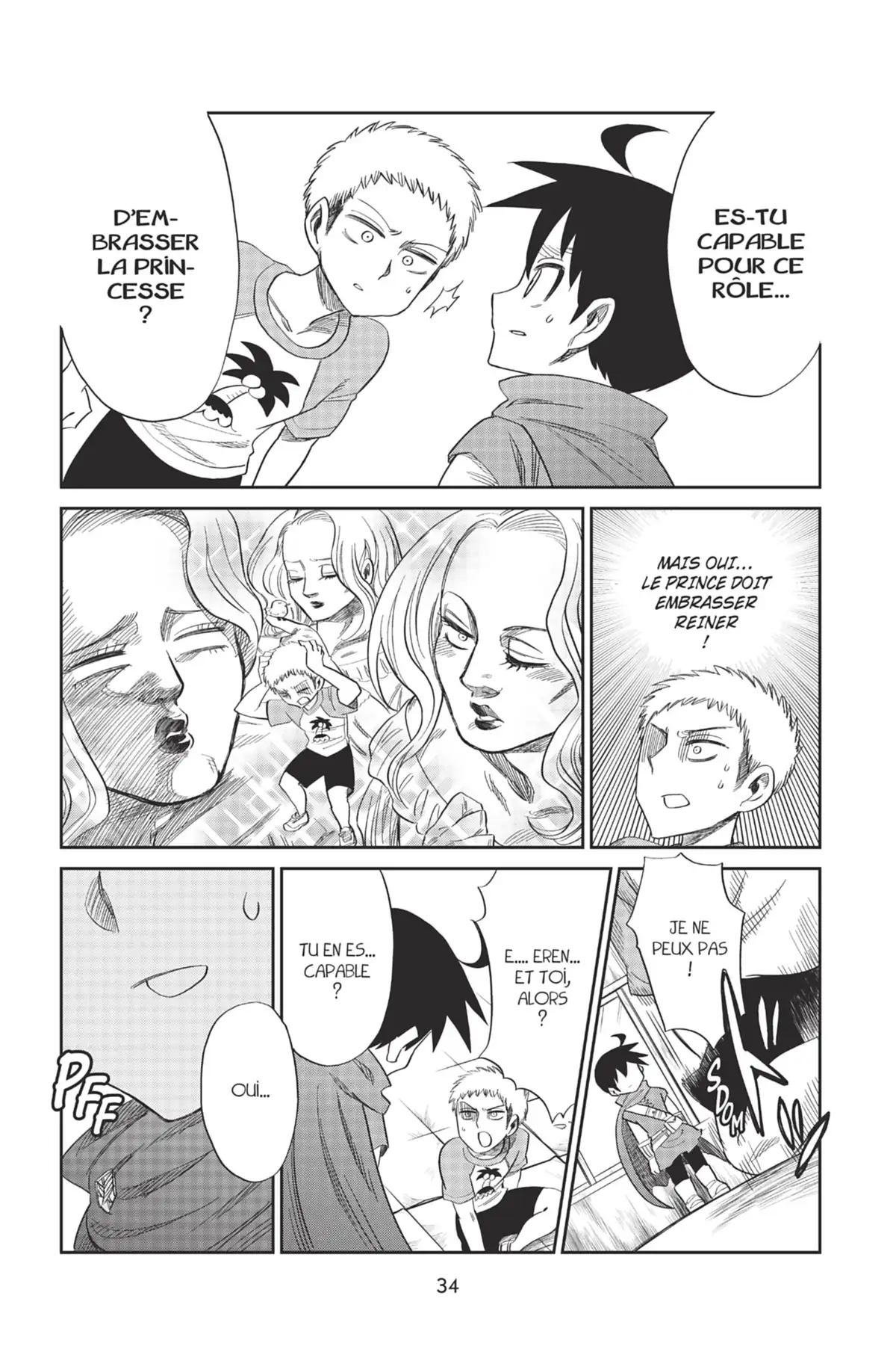 L’Attaque des Titans – Junior High School Volume 9 page 35