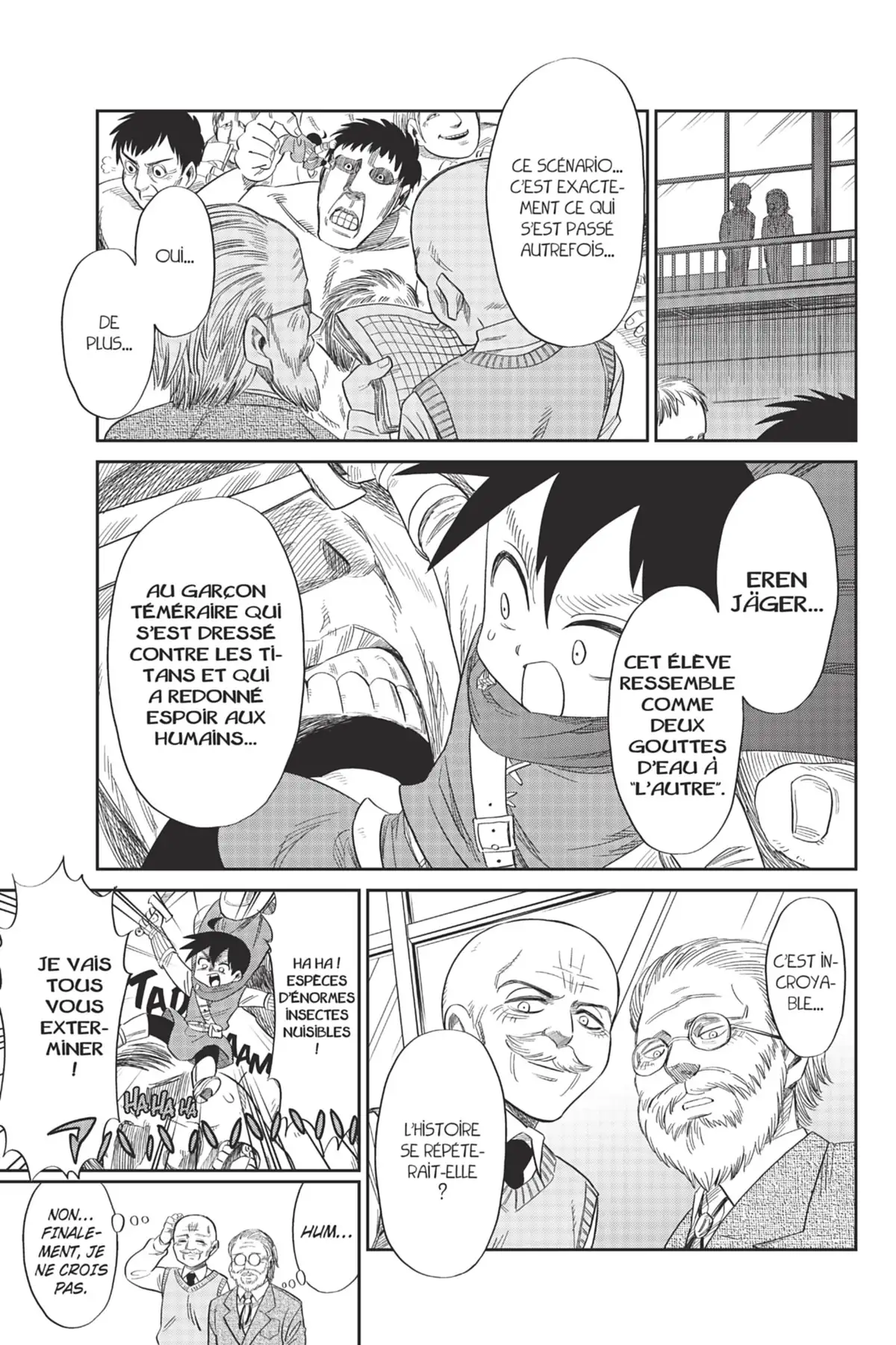 L’Attaque des Titans – Junior High School Volume 9 page 44